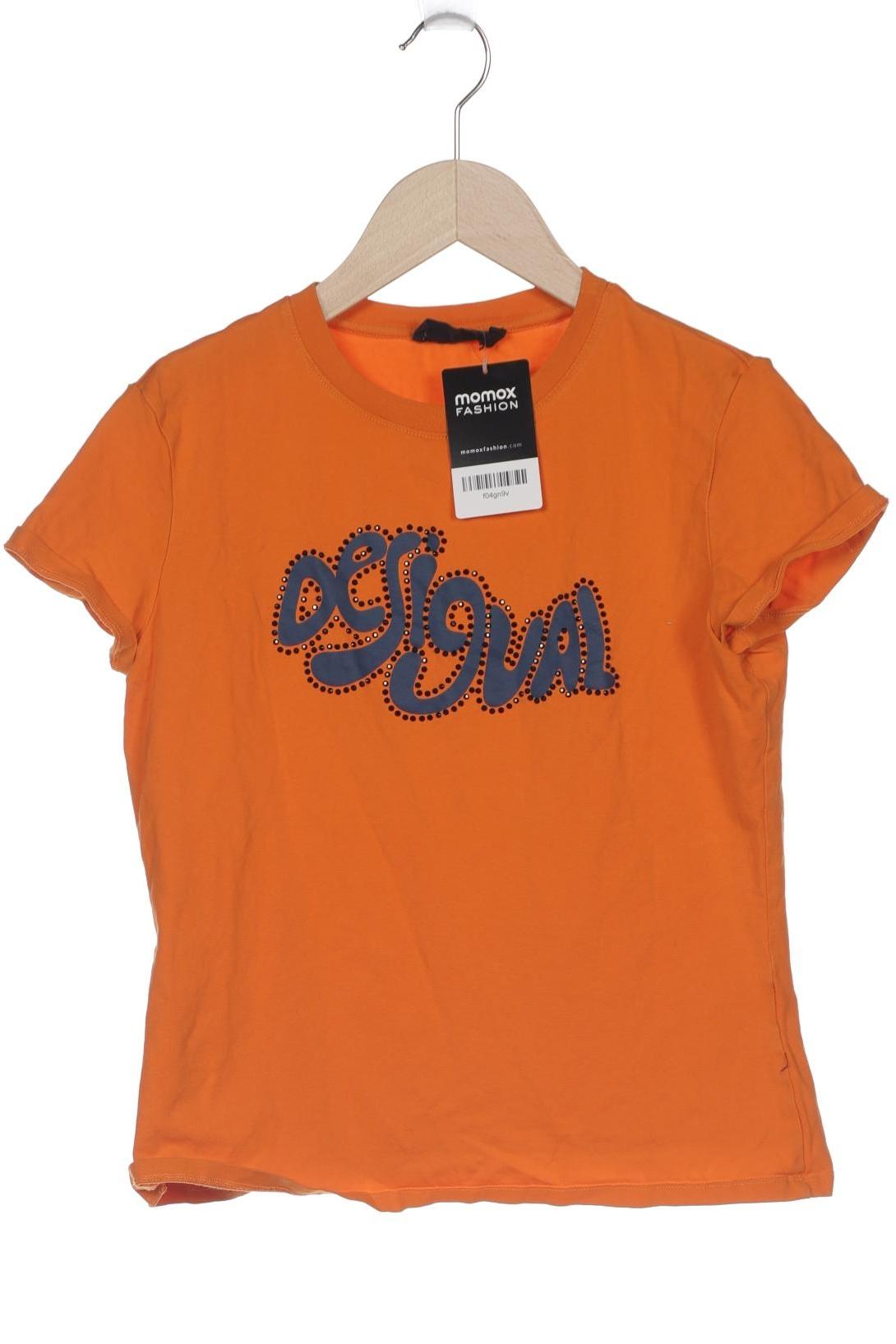 

Desigual Damen T-Shirt, orange, Gr. 42