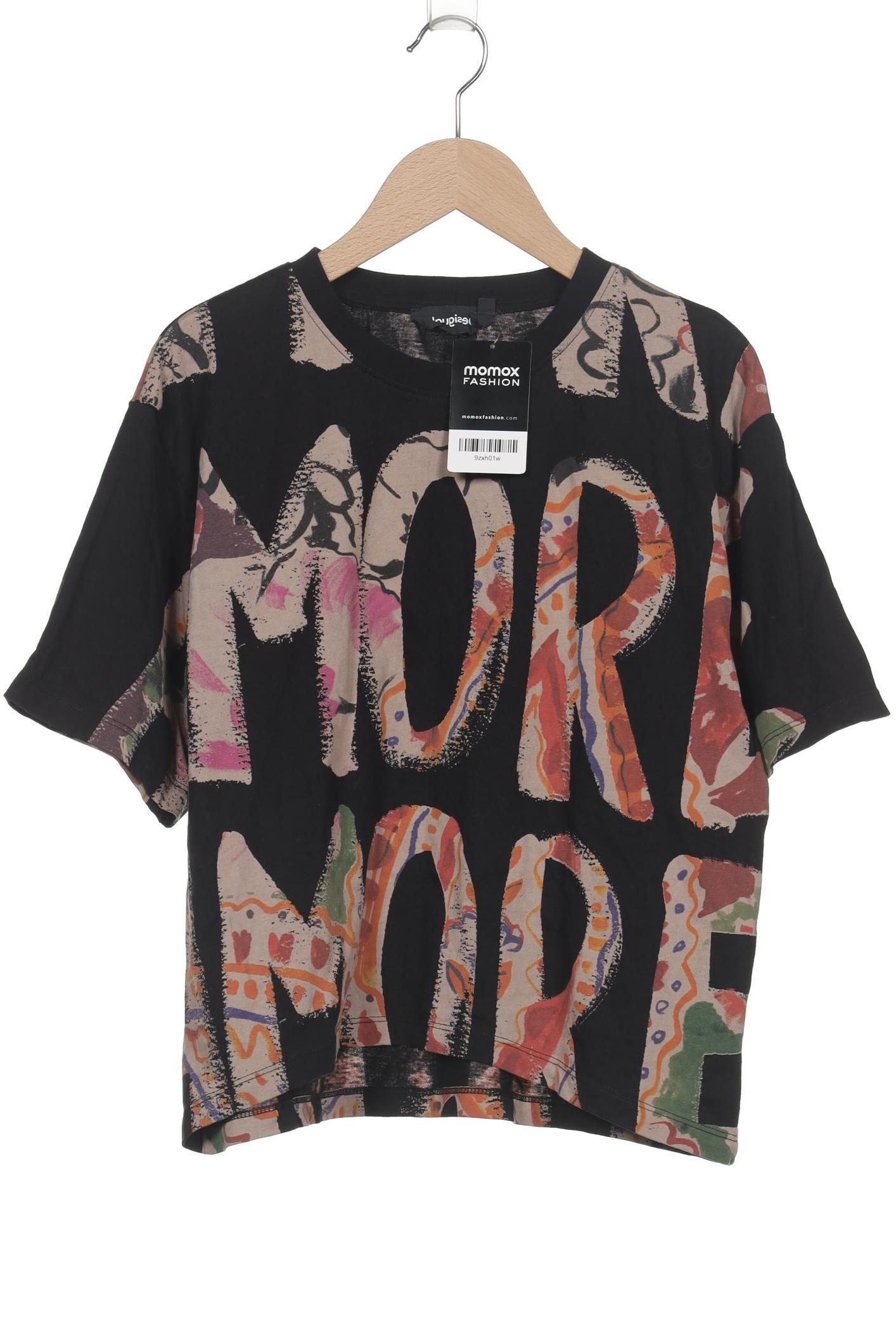 

Desigual Damen T-Shirt, schwarz, Gr. 38