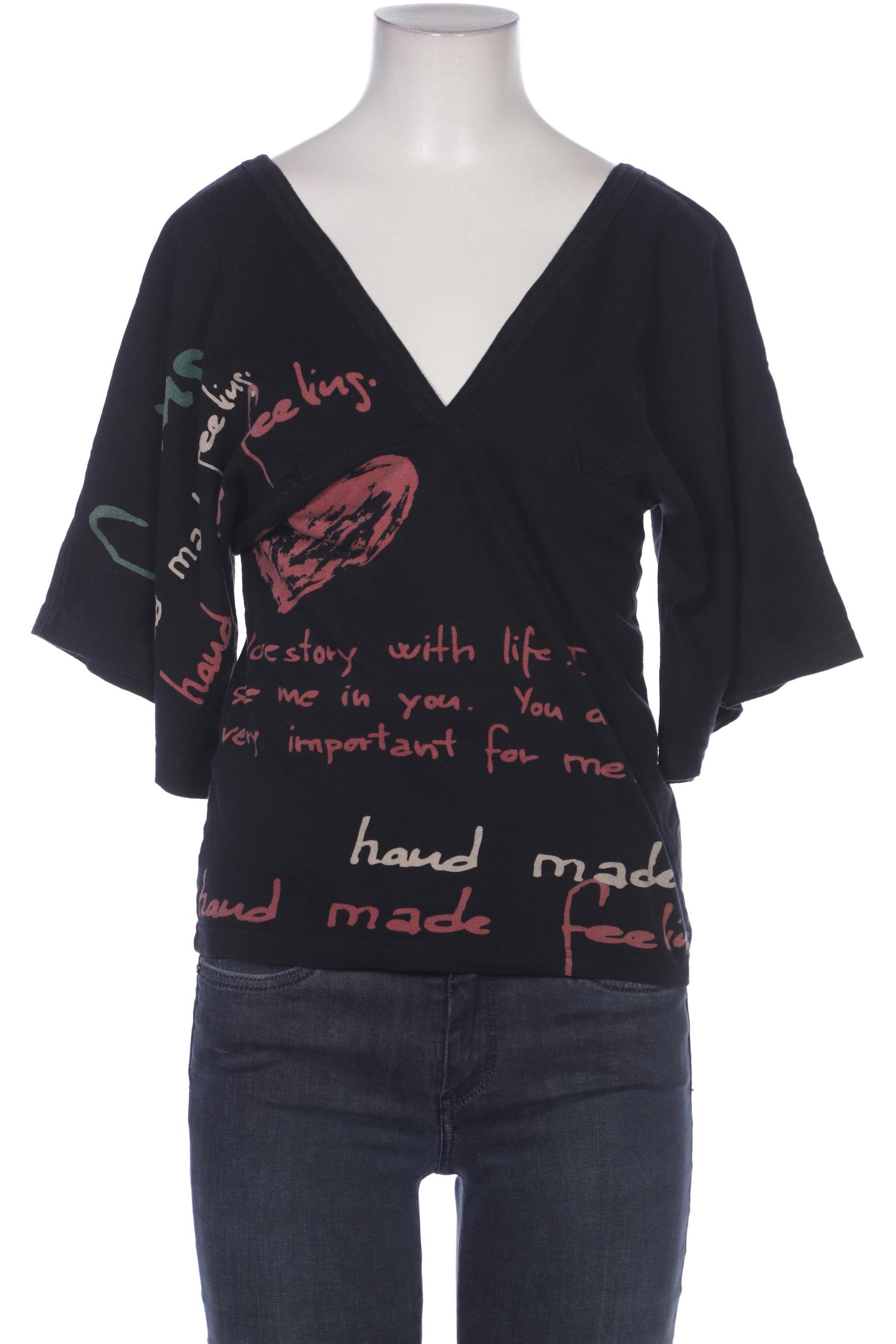 

Desigual Damen T-Shirt, schwarz, Gr. 38