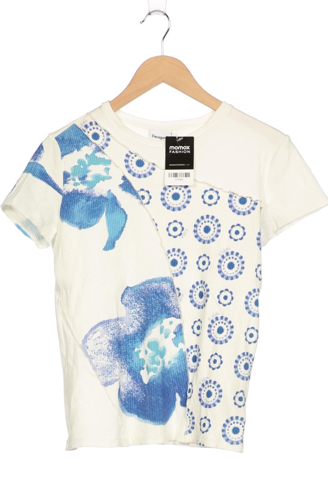 

Desigual Damen T-Shirt, weiß, Gr. 46