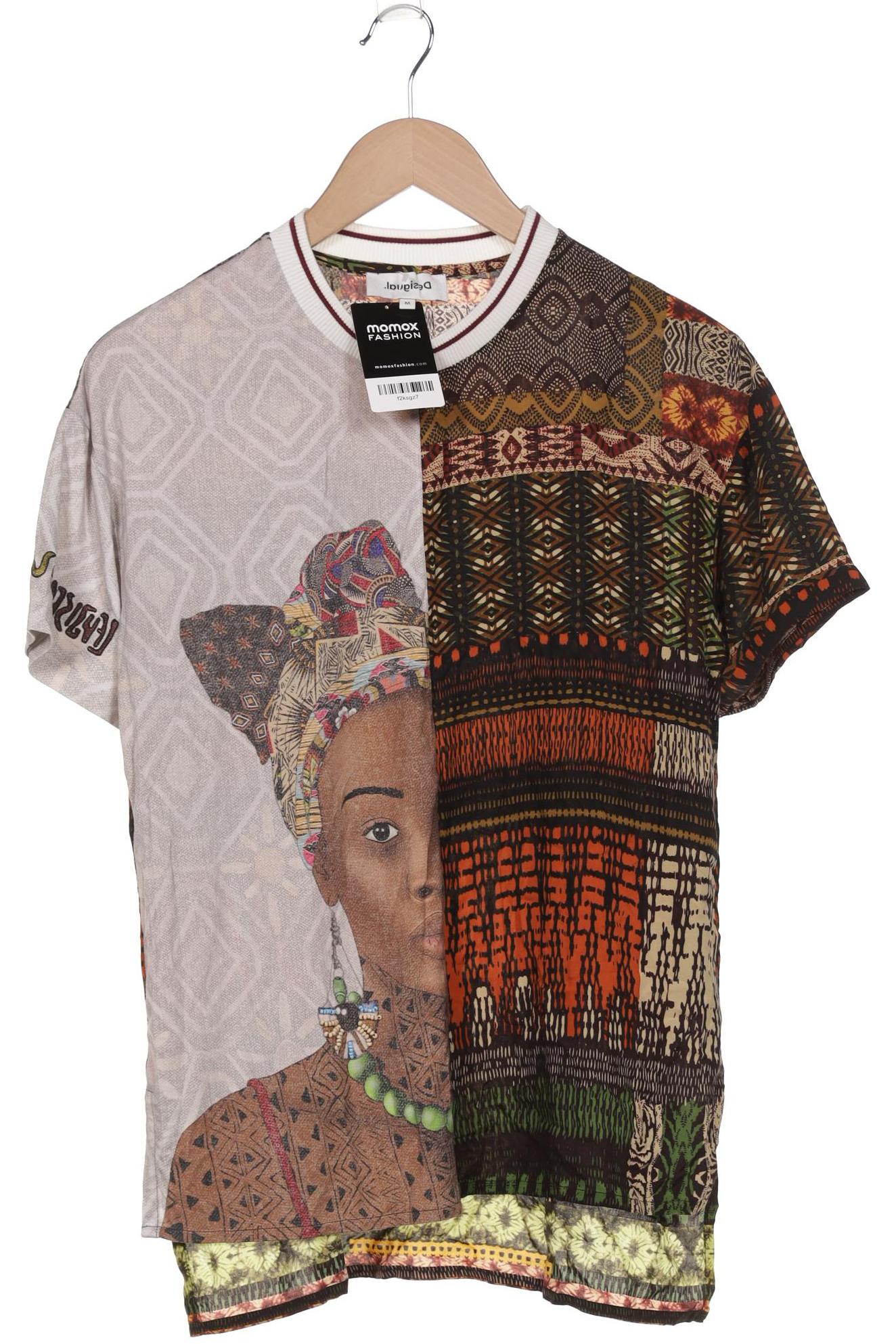 

Desigual Damen T-Shirt, mehrfarbig, Gr. 38