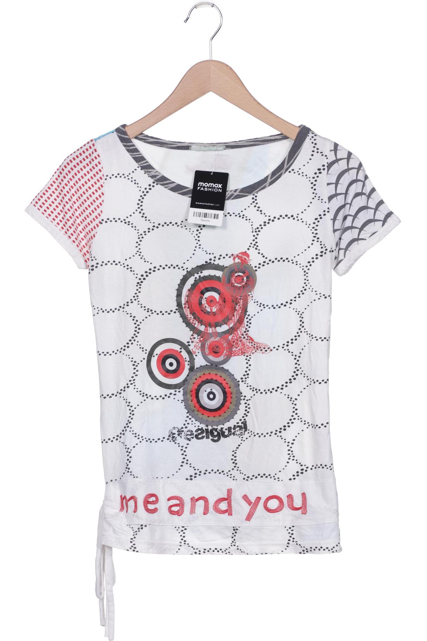 

Desigual Damen T-Shirt, weiß