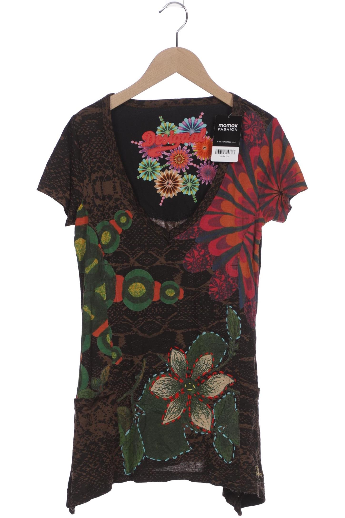 

Desigual Damen T-Shirt, braun, Gr. 42