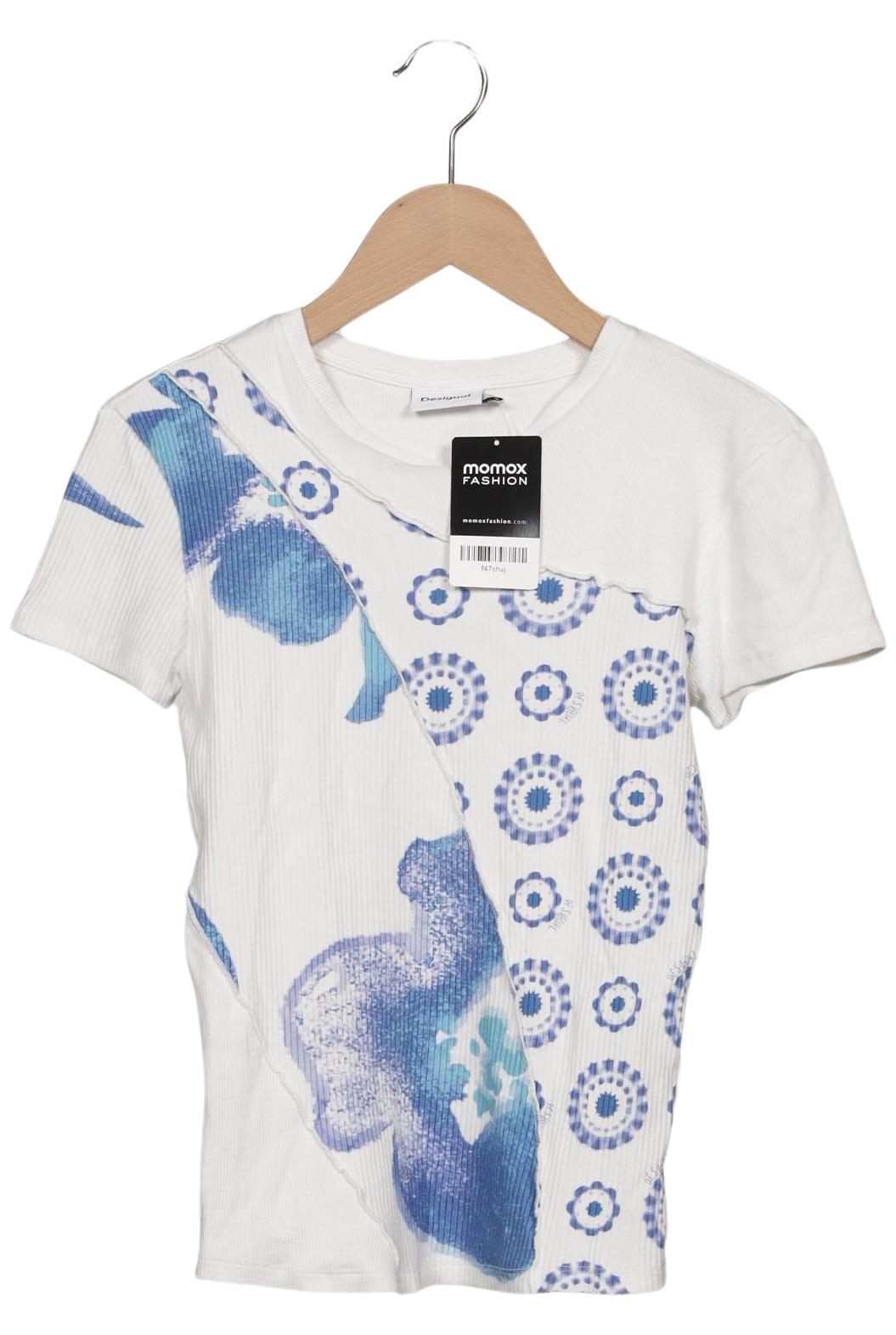 

Desigual Damen T-Shirt, weiß, Gr. 38