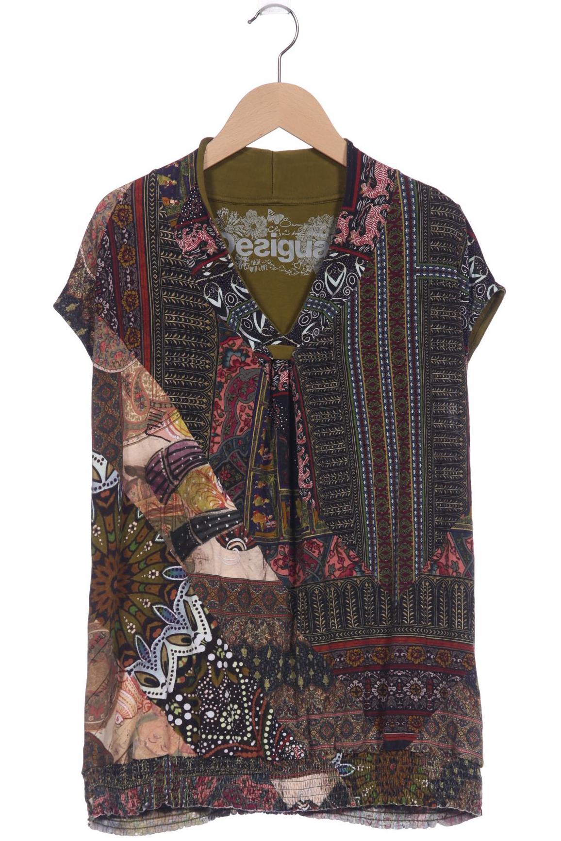 

Desigual Damen T-Shirt, grün, Gr. 44