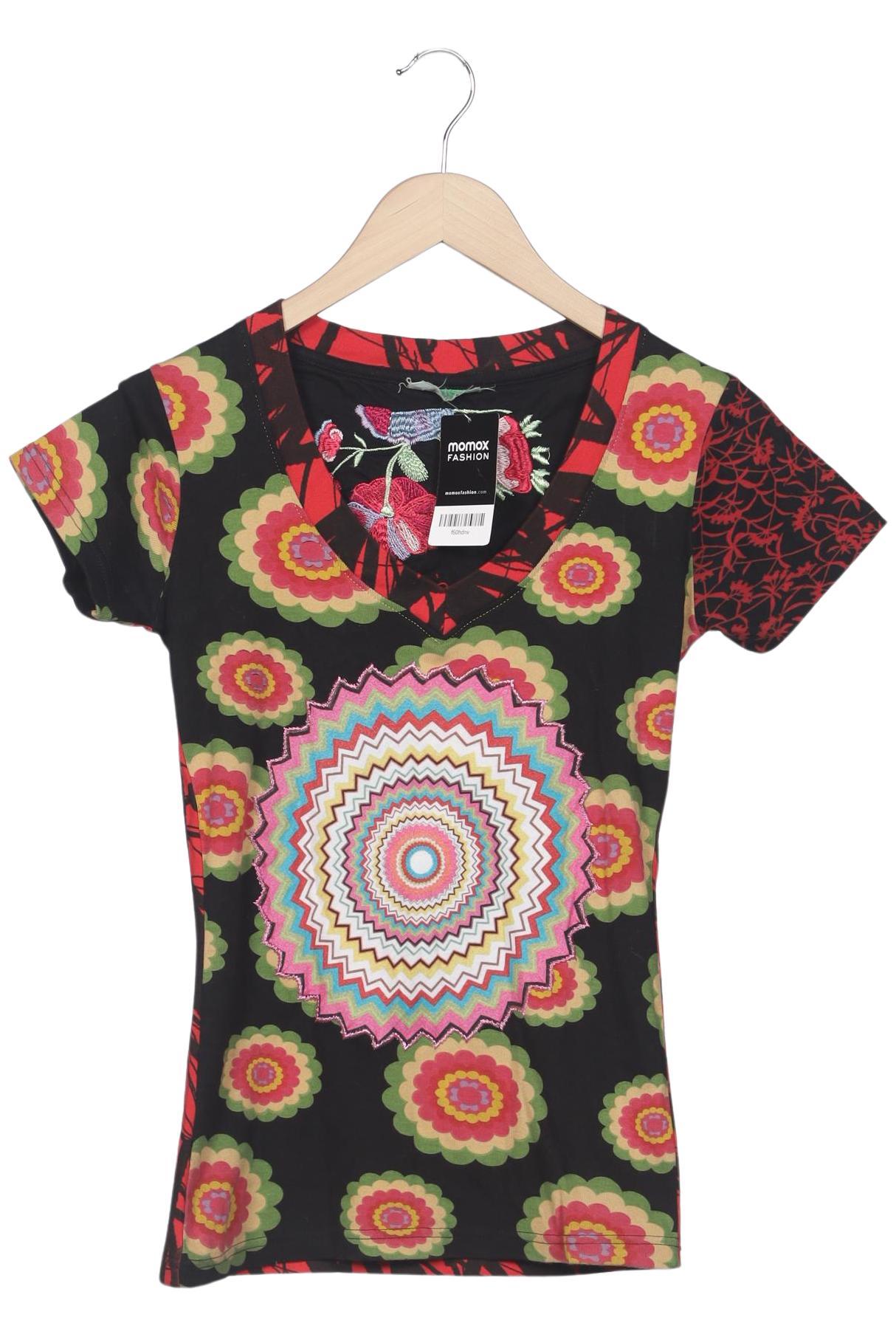 

Desigual Damen T-Shirt, mehrfarbig, Gr. 38
