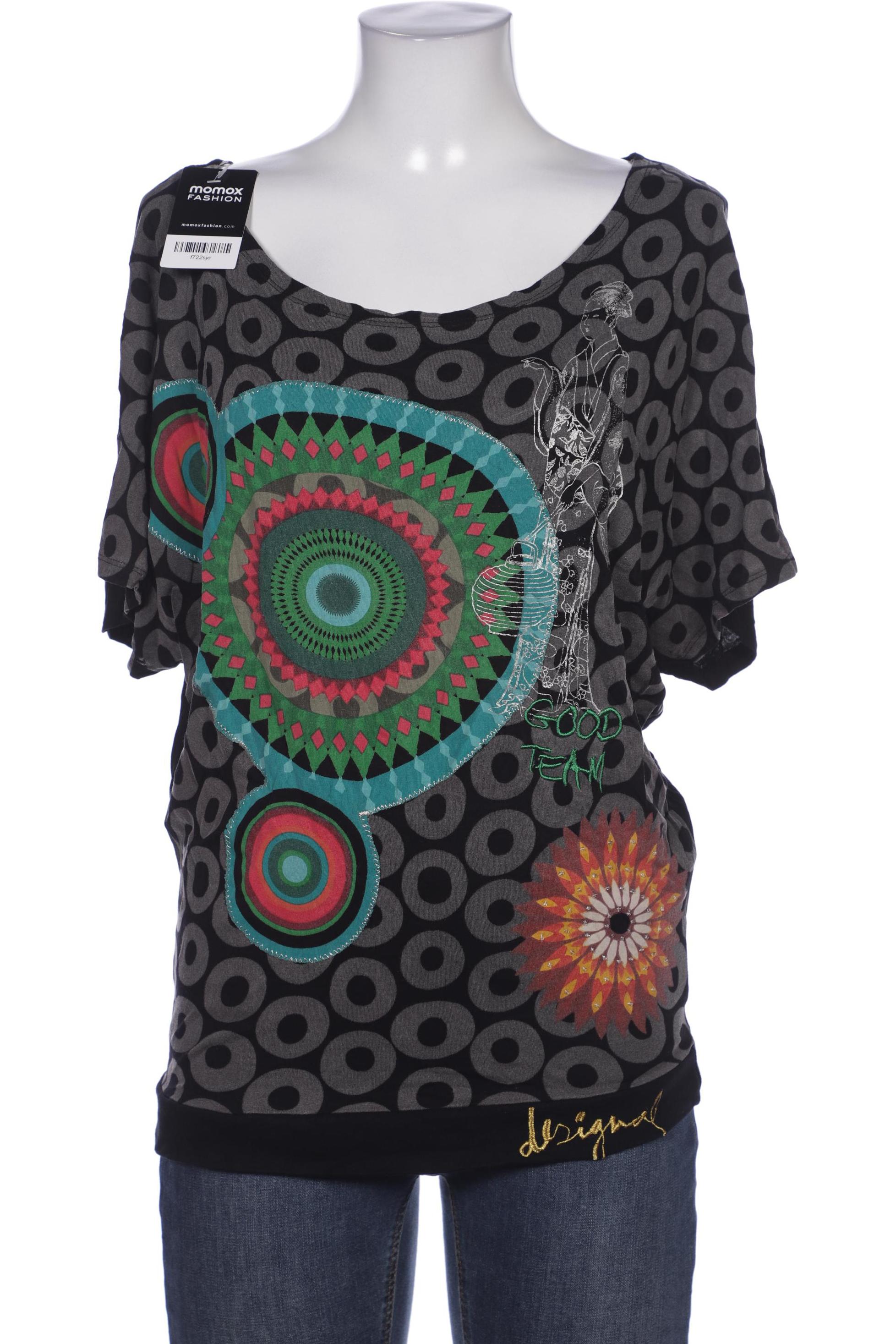 

Desigual Damen T-Shirt, schwarz, Gr. 44