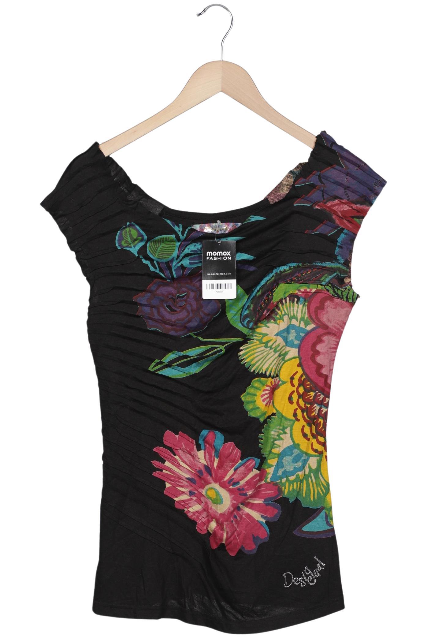 

Desigual Damen T-Shirt, schwarz, Gr. 38