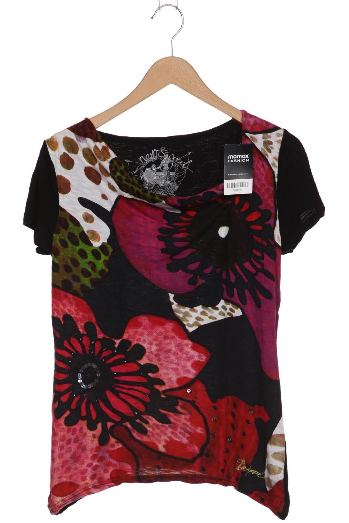 

Desigual Damen T-Shirt, schwarz