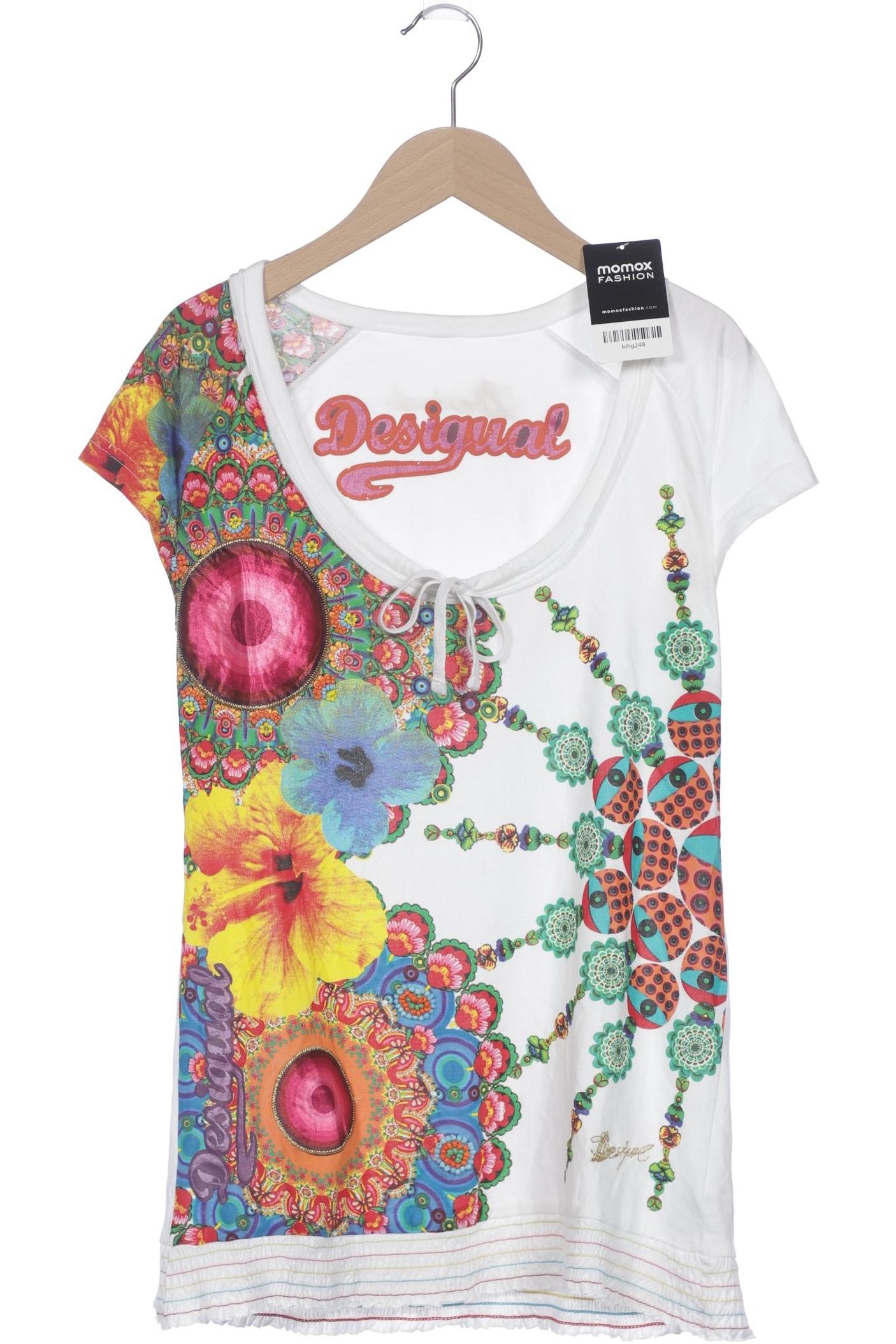 

Desigual Damen T-Shirt, weiß, Gr. 44