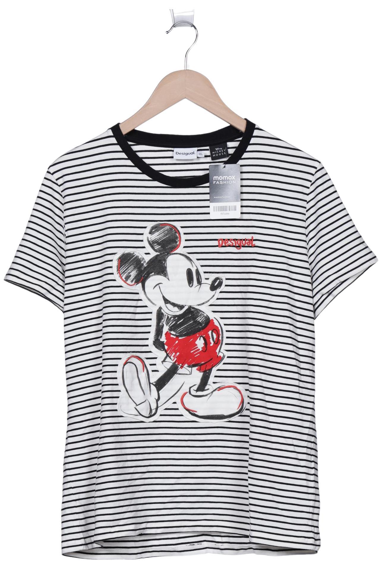 

Desigual Damen T-Shirt, weiß, Gr. 46