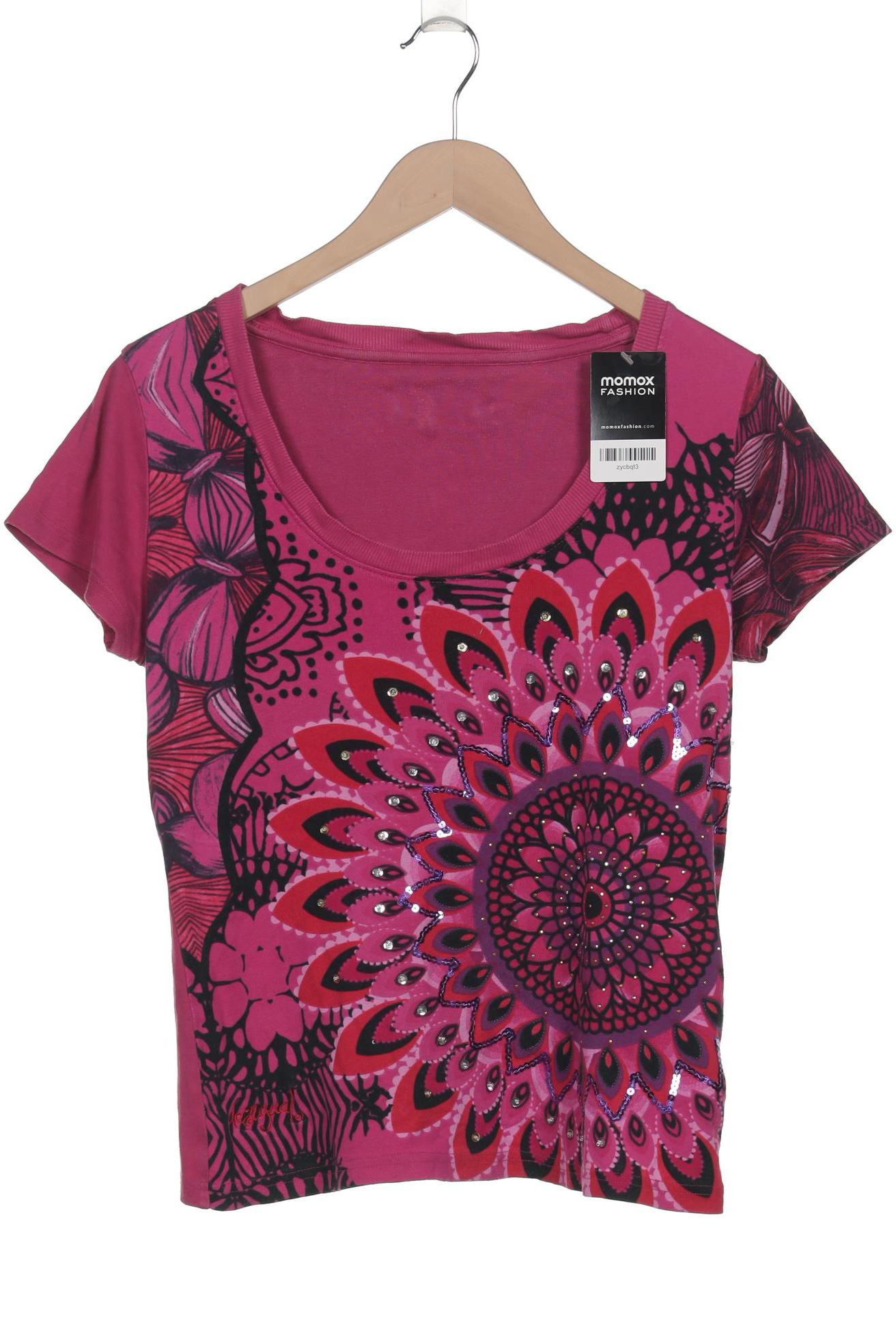 

Desigual Damen T-Shirt, pink, Gr. 42