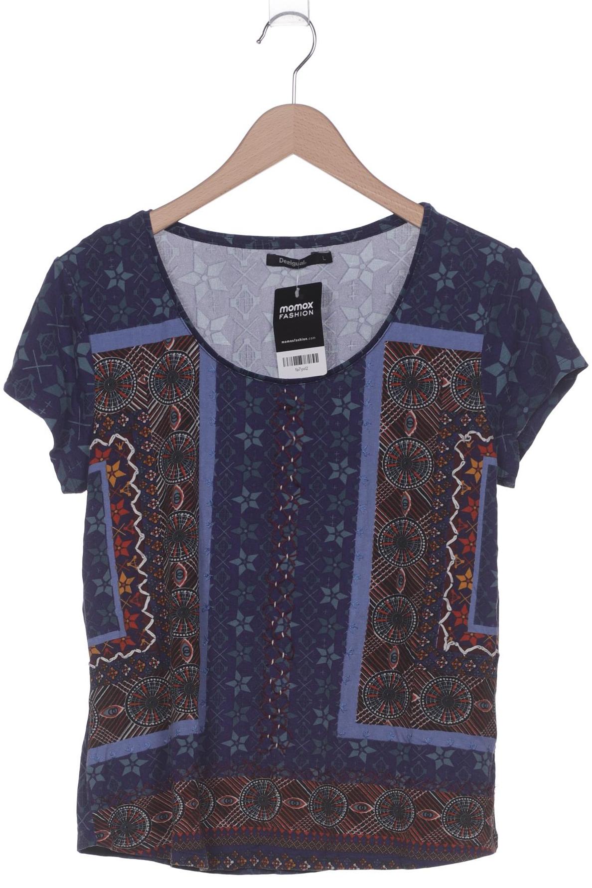 

Desigual Damen T-Shirt, marineblau, Gr. 42