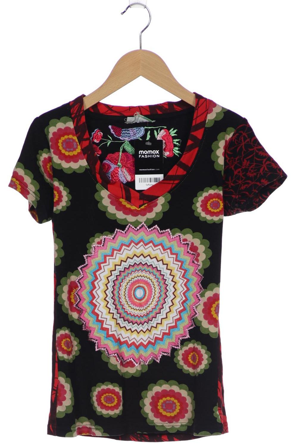 

Desigual Damen T-Shirt, schwarz