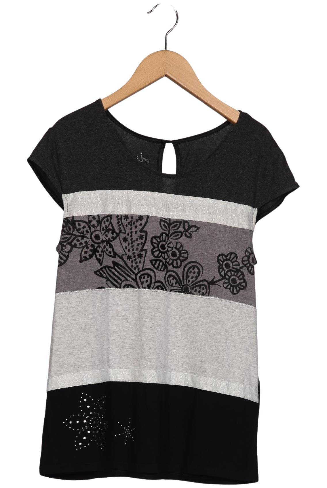 

Desigual Damen T-Shirt, schwarz, Gr. 38