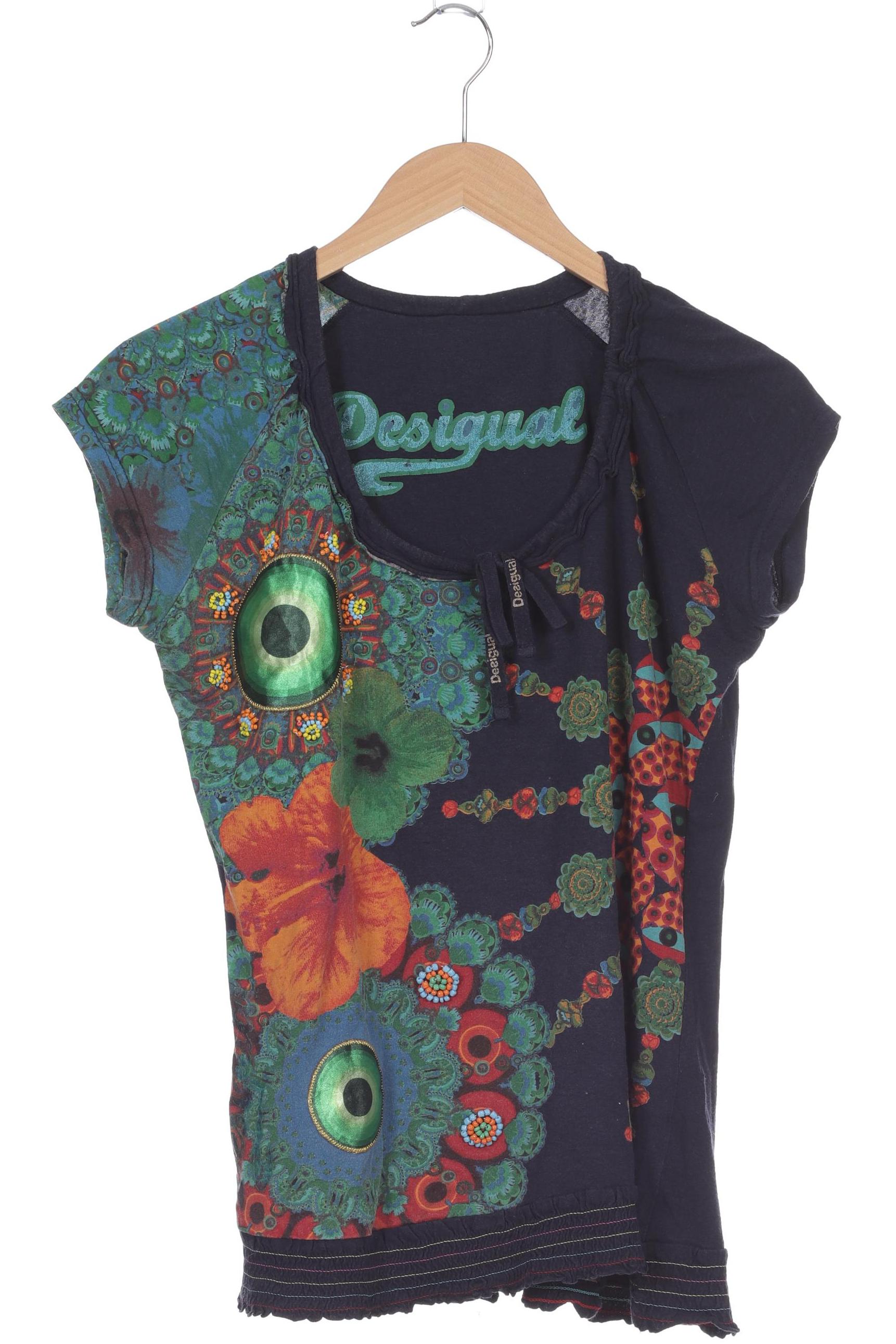 

Desigual Damen T-Shirt, blau, Gr. 42