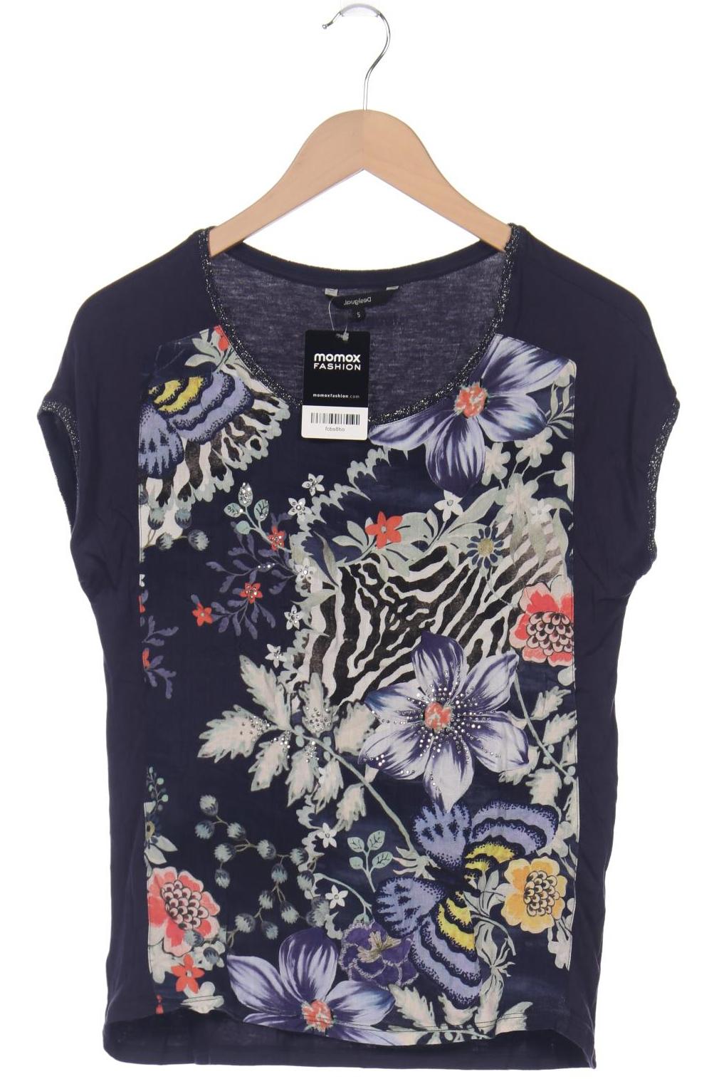 

Desigual Damen T-Shirt, marineblau