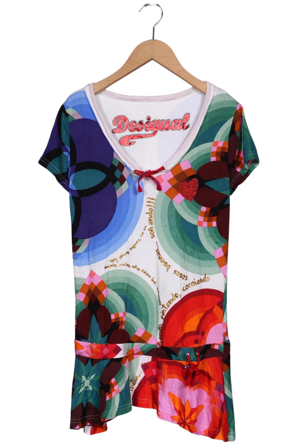

Desigual Damen T-Shirt, mehrfarbig, Gr. 38