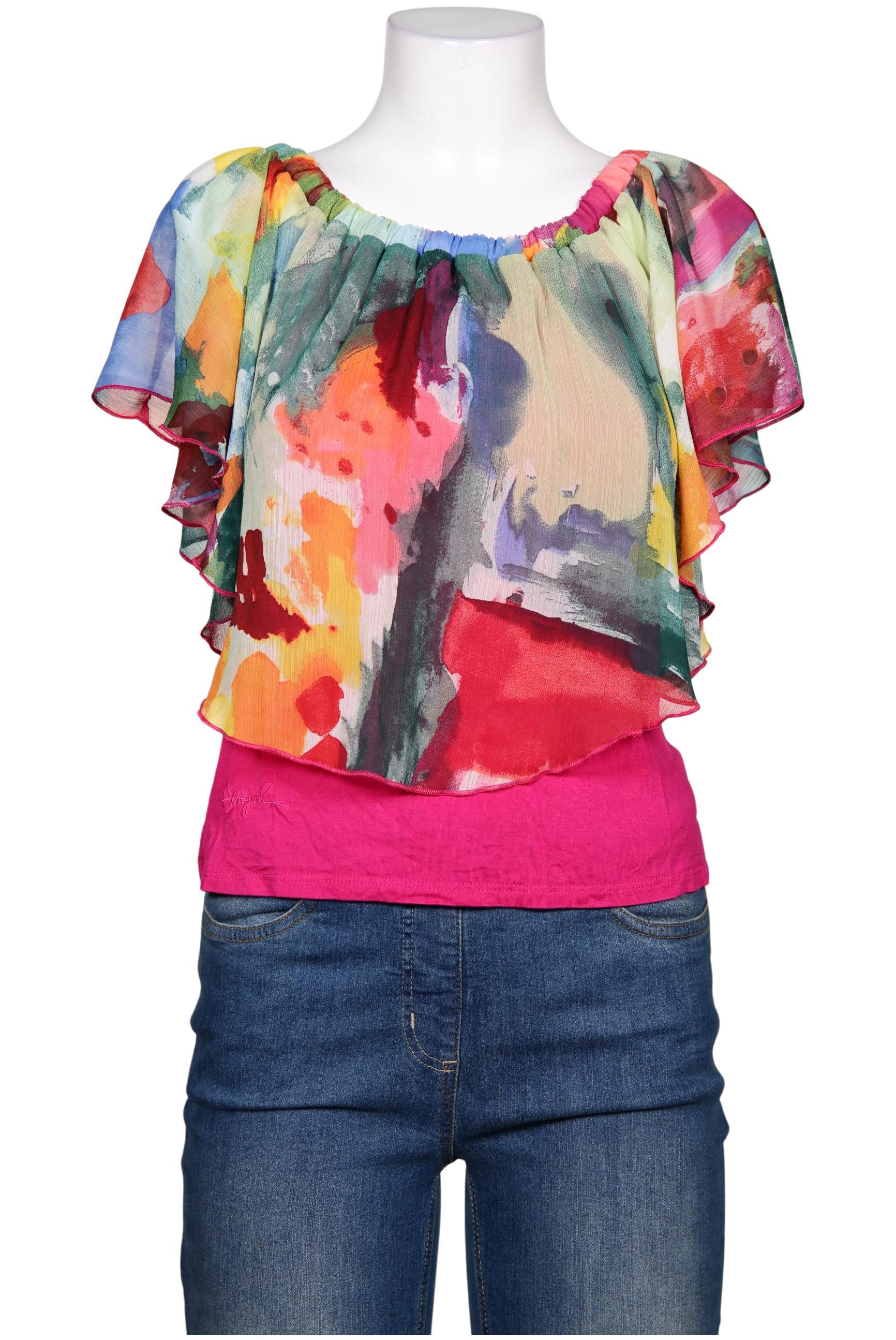 

Desigual Damen T-Shirt, mehrfarbig, Gr. 36