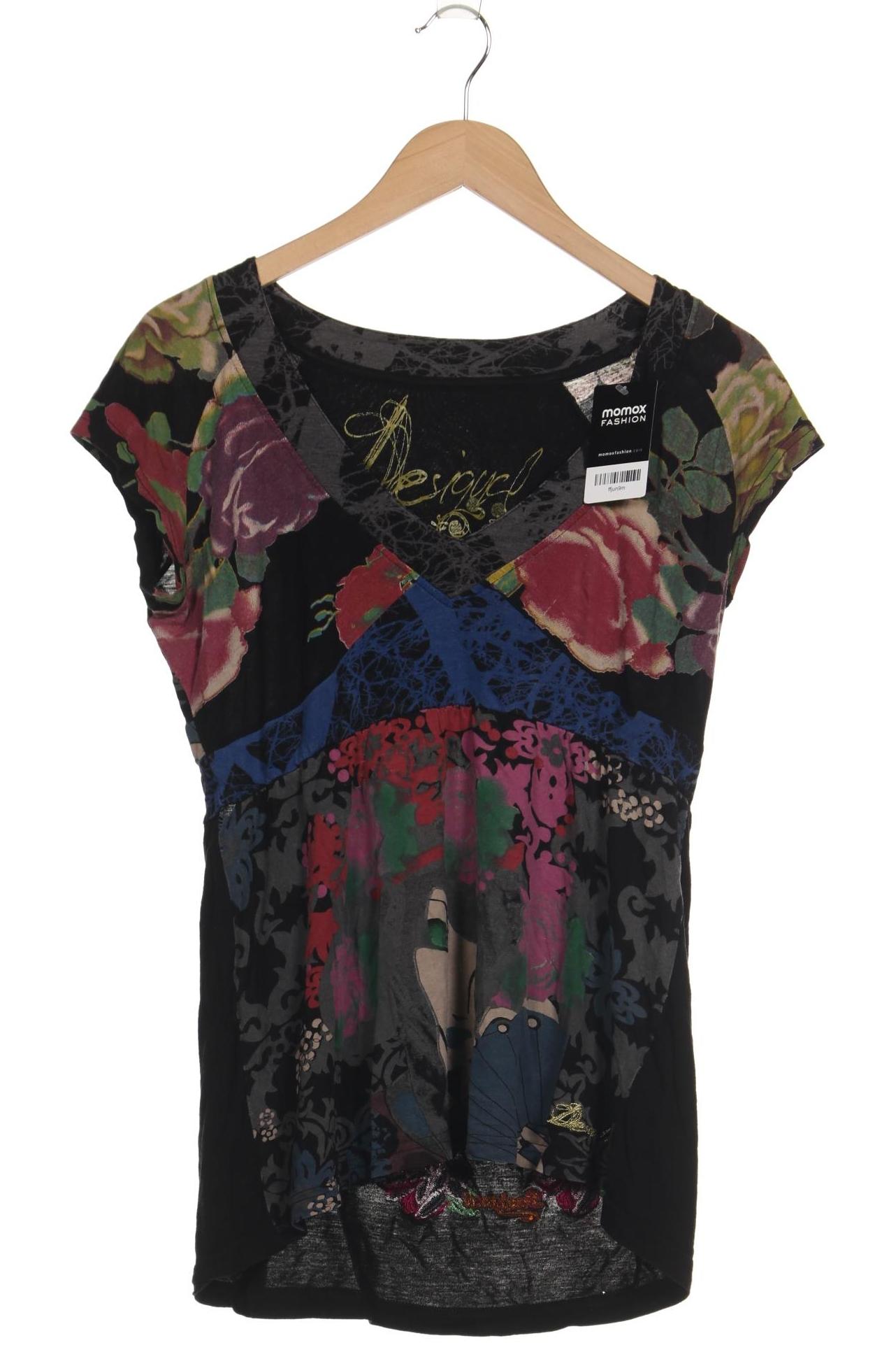 

Desigual Damen T-Shirt, mehrfarbig, Gr. 44
