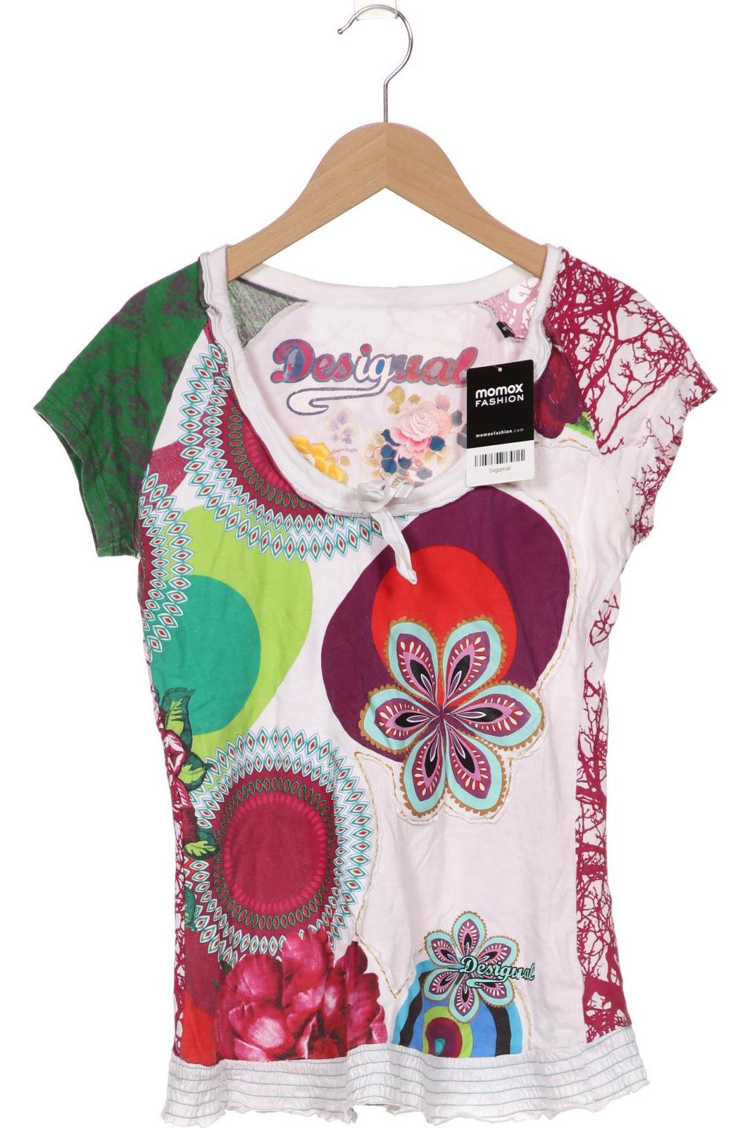 

Desigual Damen T-Shirt, mehrfarbig, Gr. 36