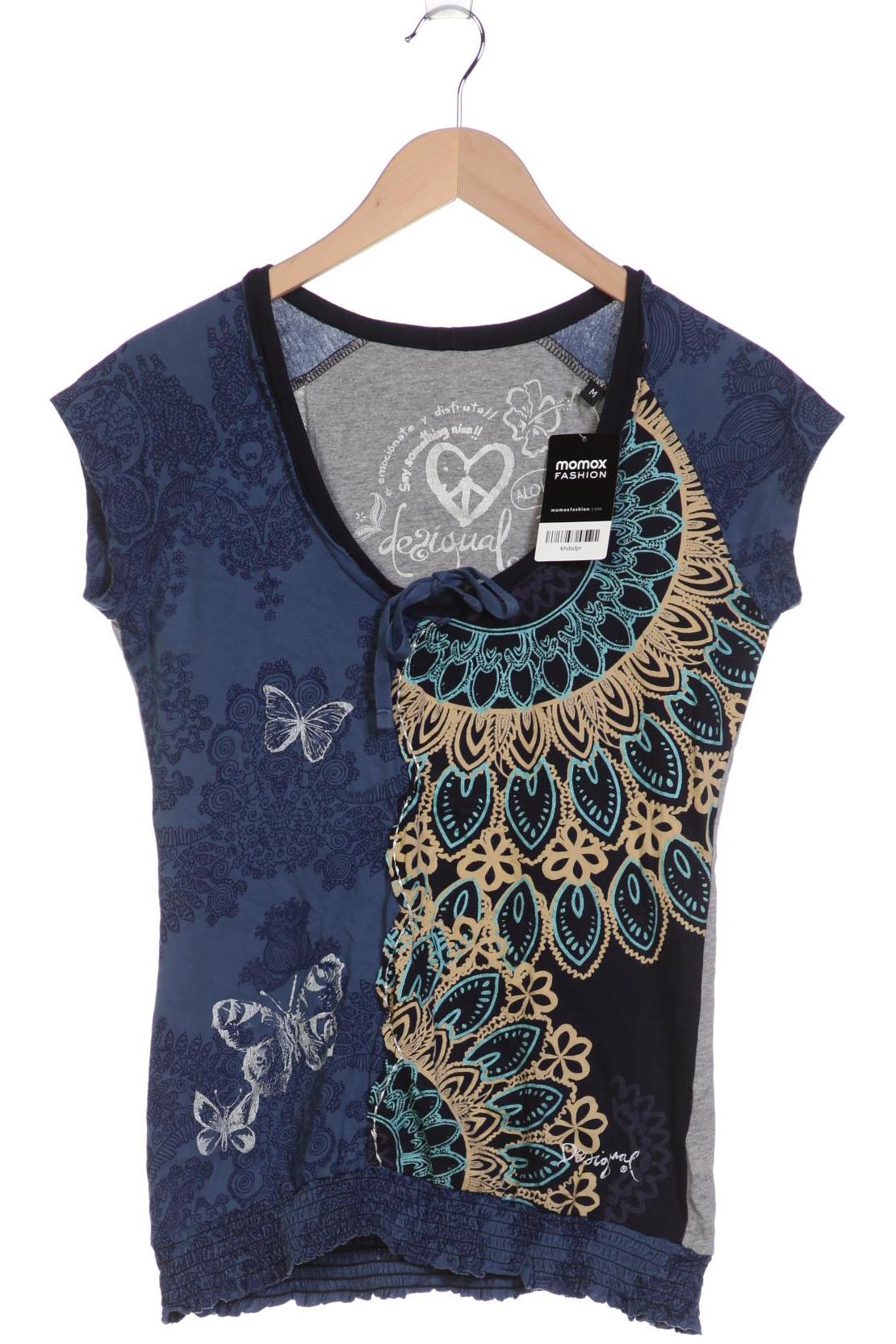 

Desigual Damen T-Shirt, marineblau, Gr. 38