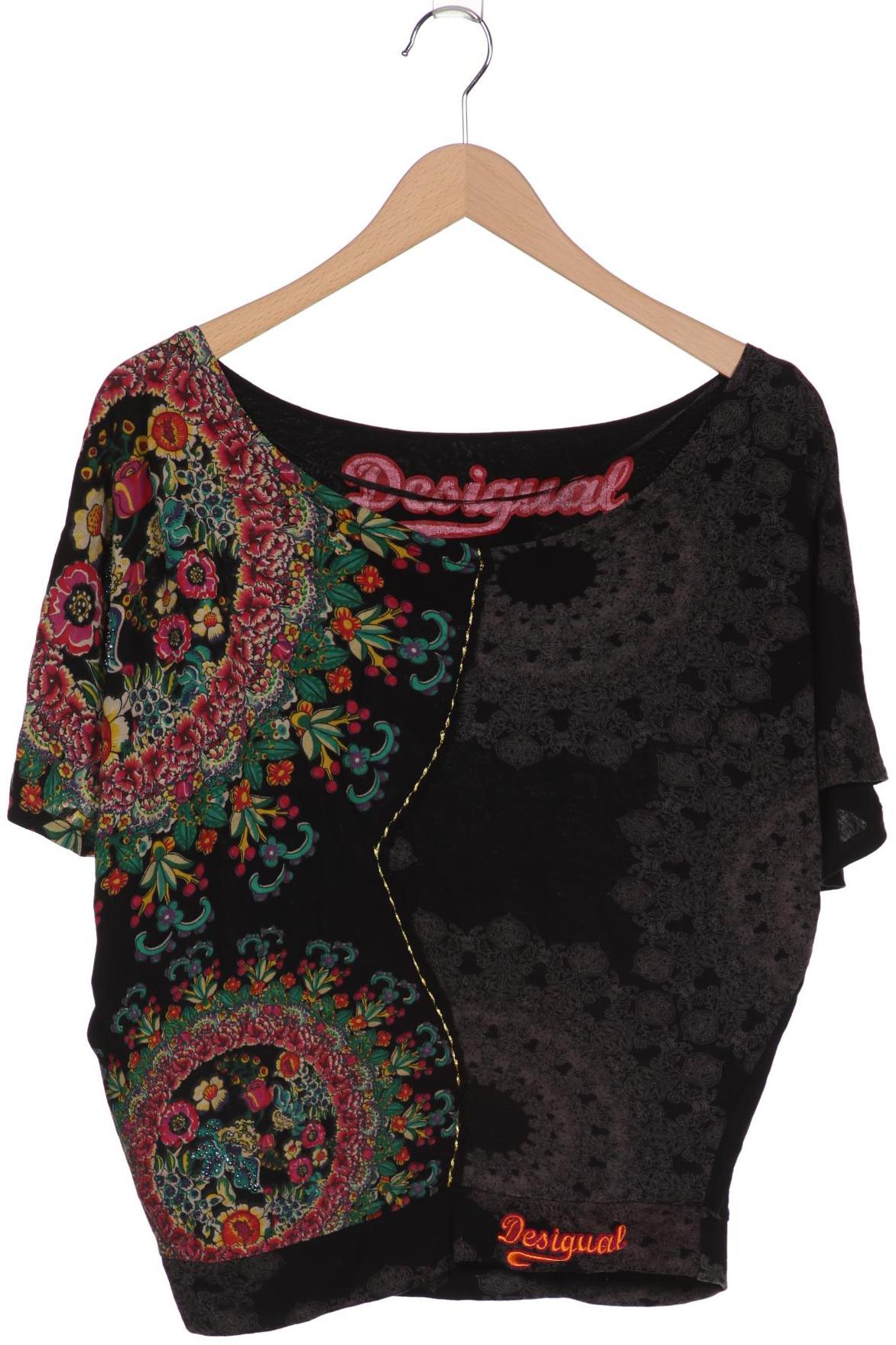 

Desigual Damen T-Shirt, schwarz, Gr. 36