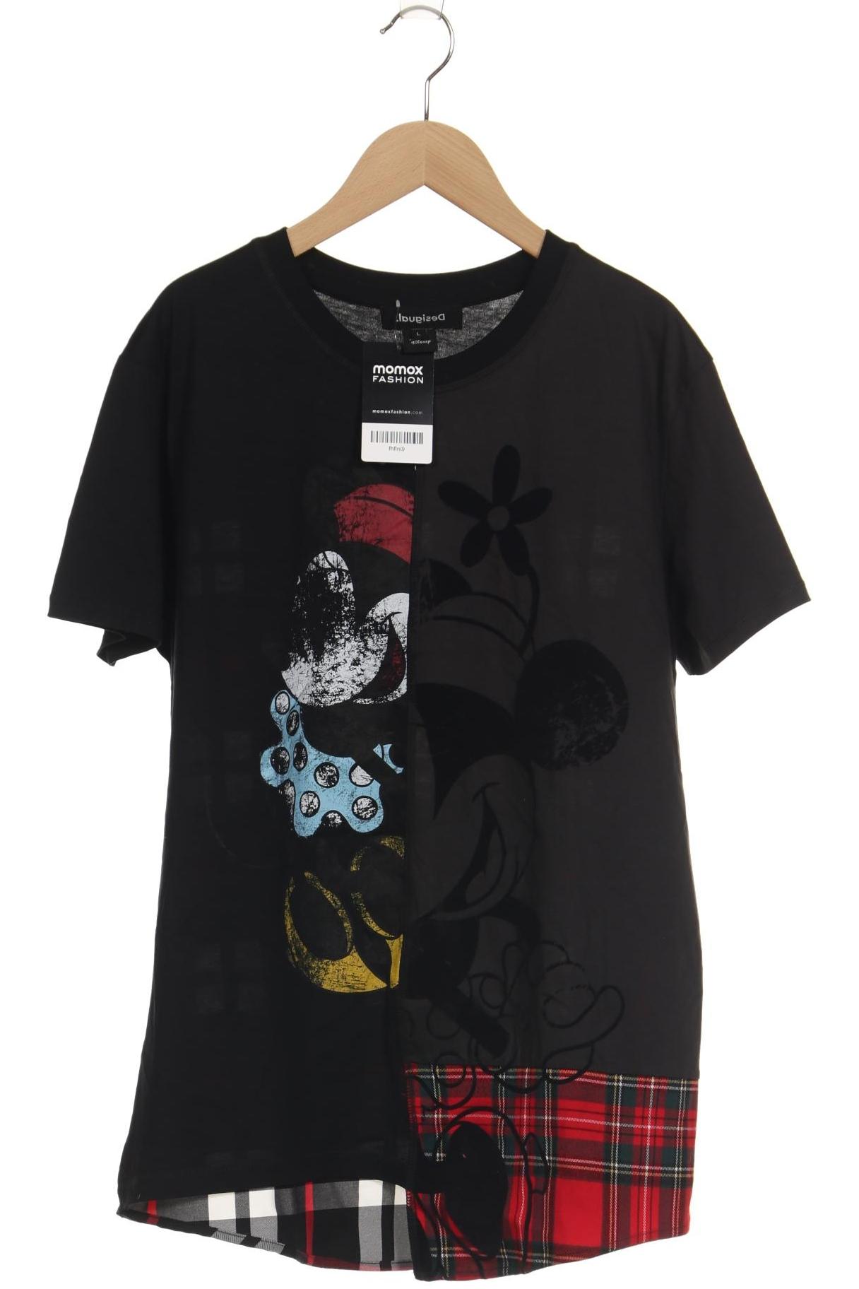 

Desigual Damen T-Shirt, schwarz, Gr. 42