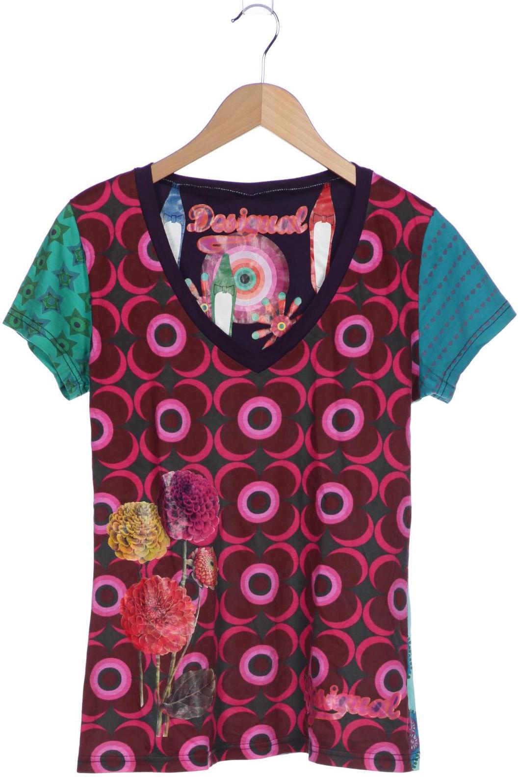 

Desigual Damen T-Shirt, mehrfarbig, Gr. 44