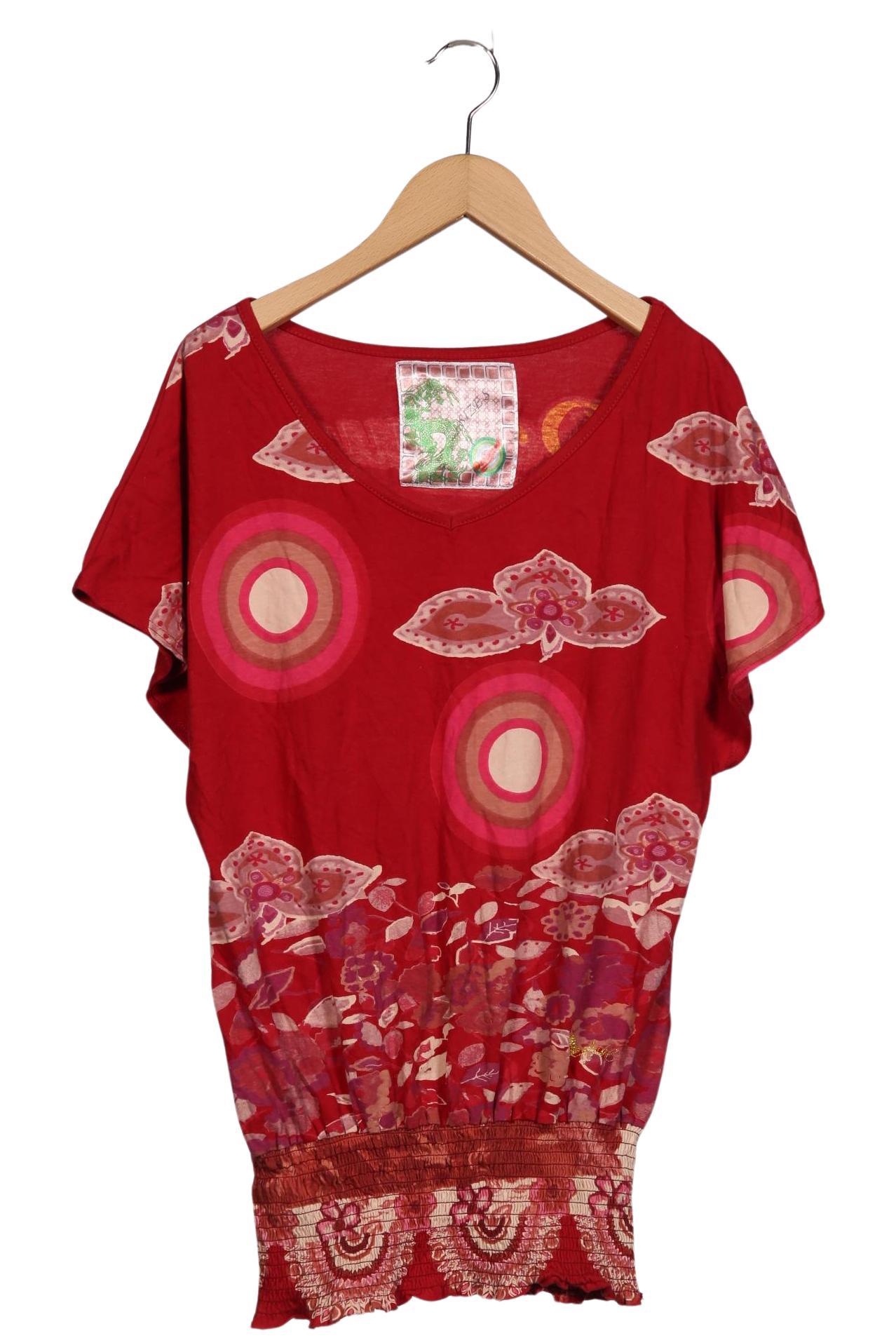 

Desigual Damen T-Shirt, bordeaux, Gr. 36