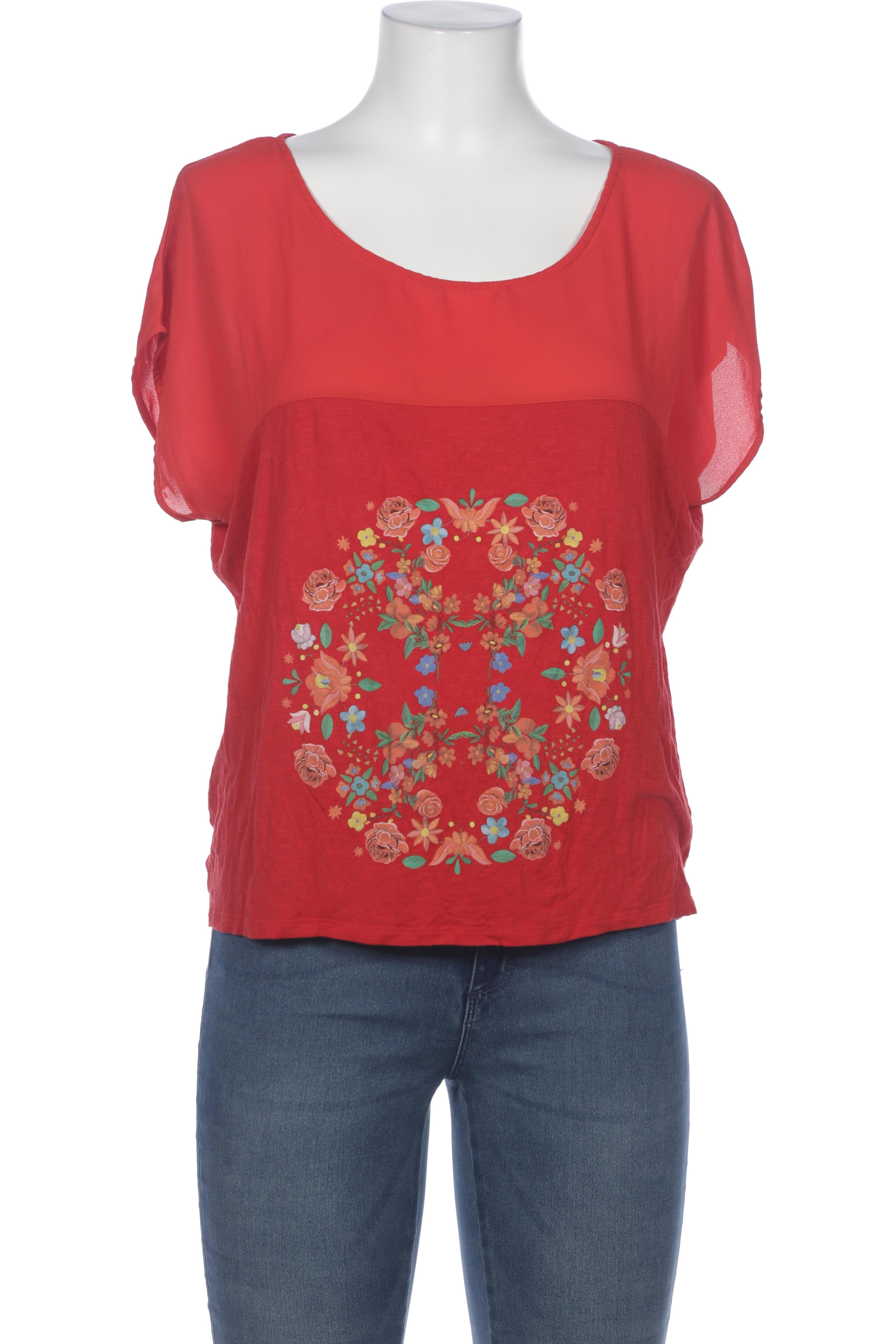 

Desigual Damen T-Shirt, rot, Gr. 42