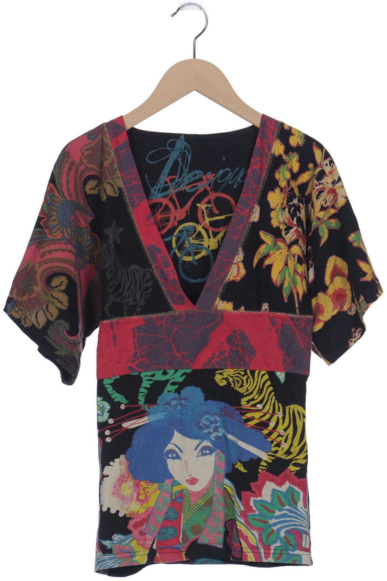

Desigual Damen T-Shirt, schwarz