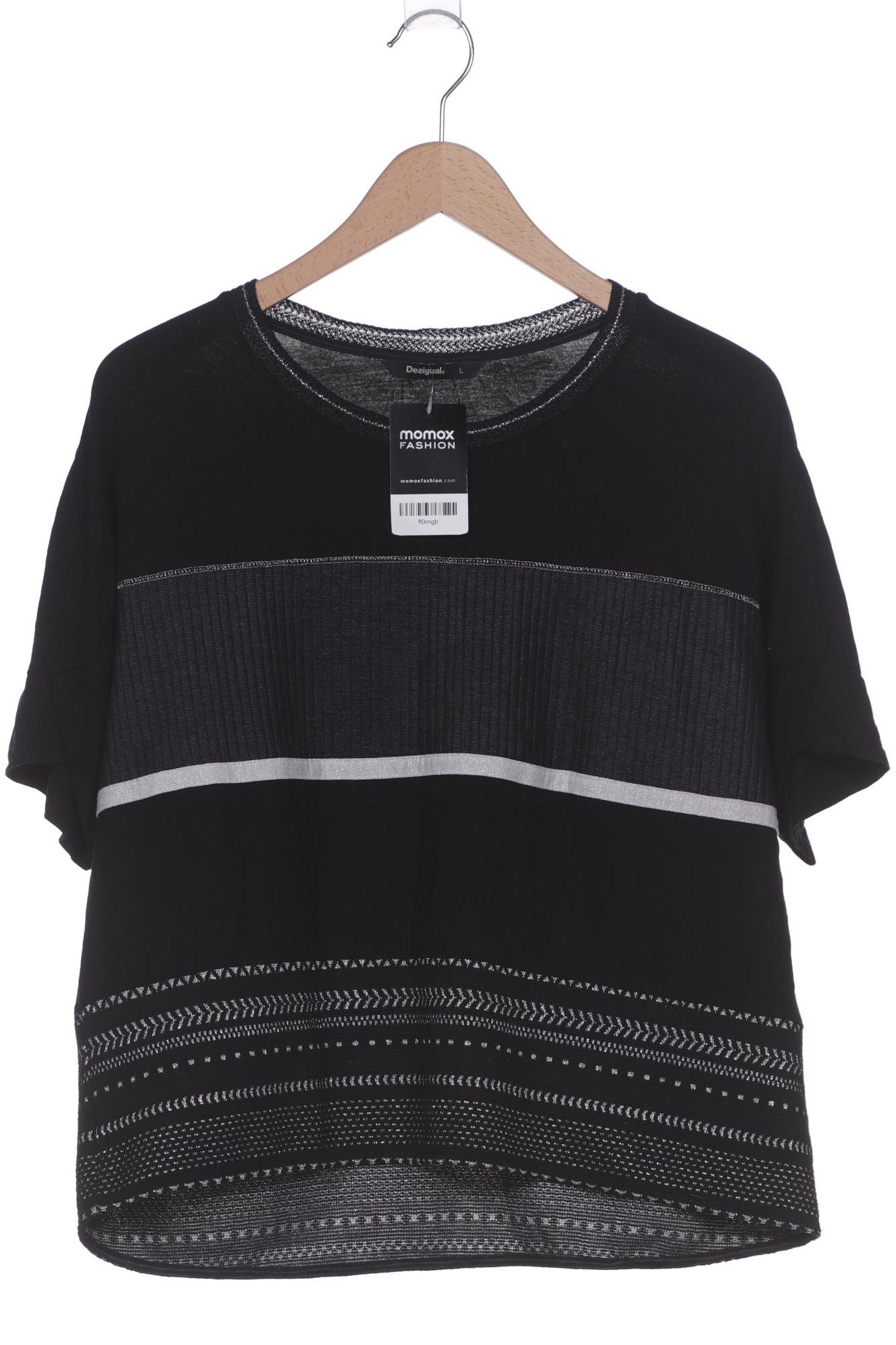 

Desigual Damen T-Shirt, schwarz, Gr. 42