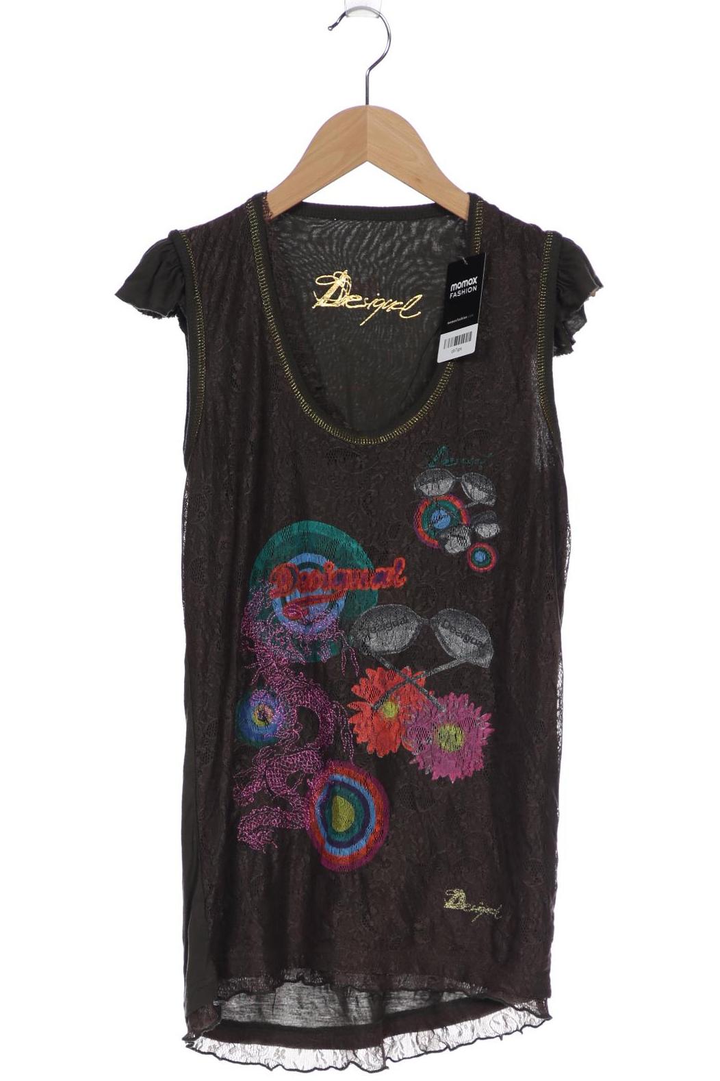 

Desigual Damen T-Shirt, grün, Gr. 44