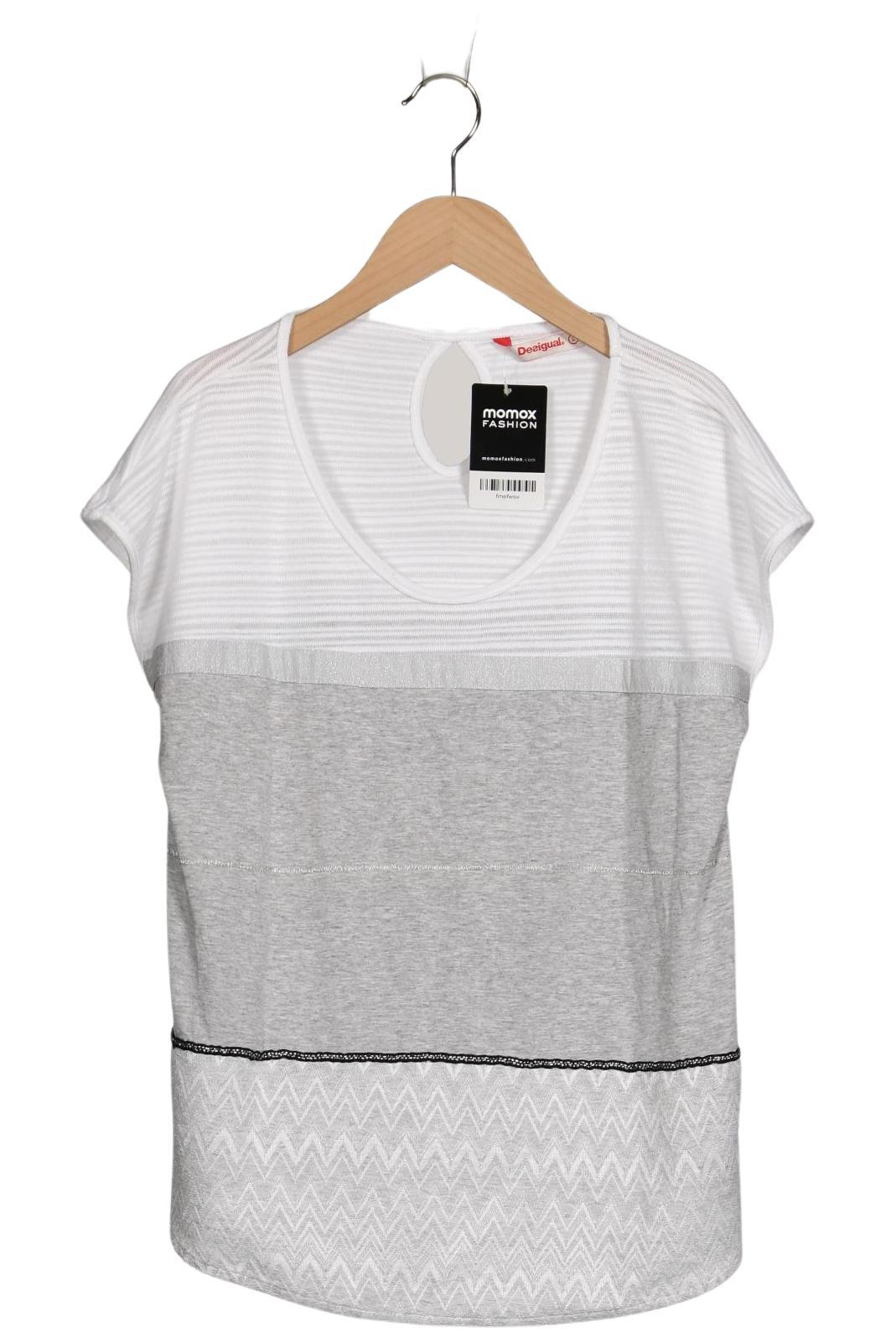 

Desigual Damen T-Shirt, grau, Gr. 42