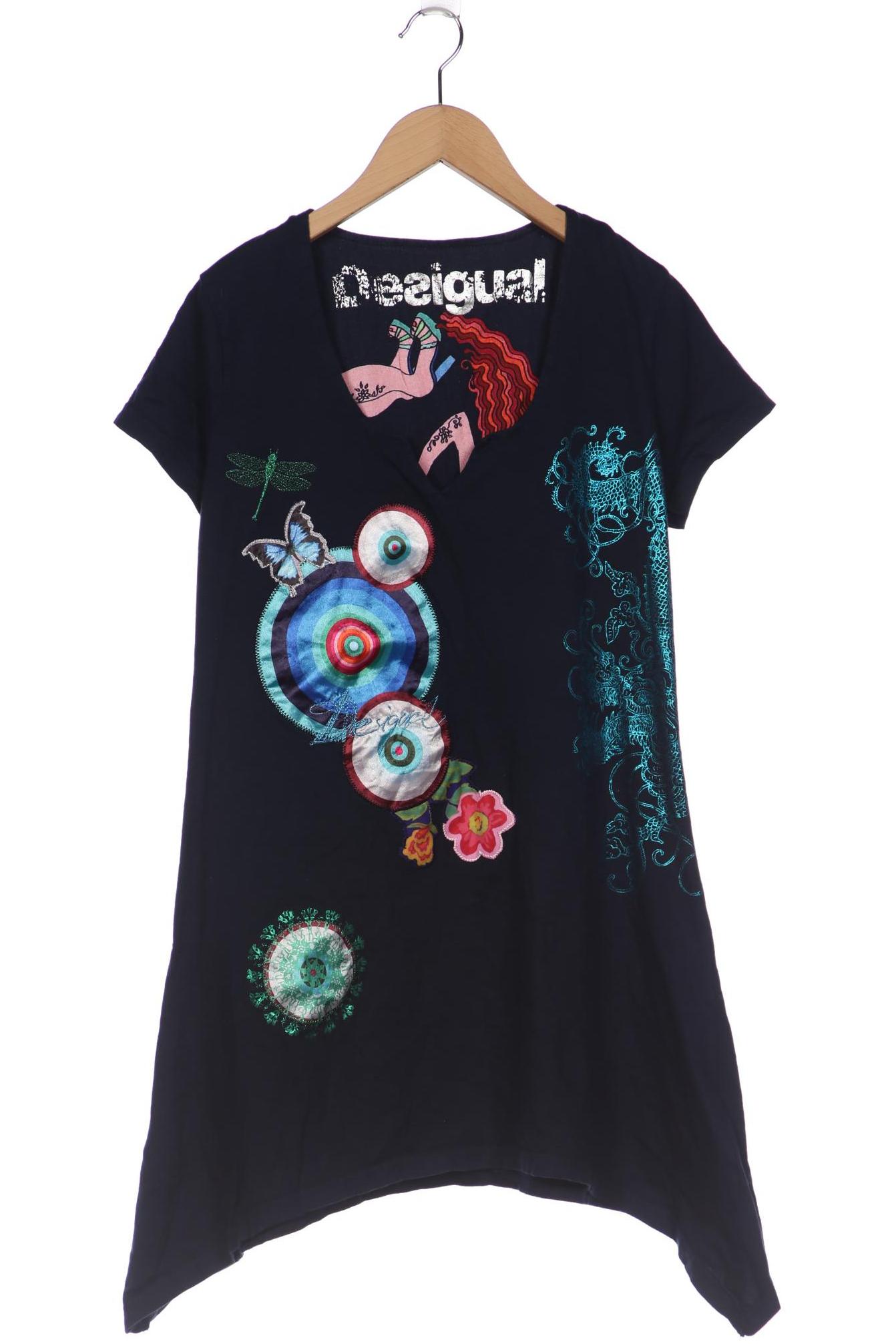 

Desigual Damen T-Shirt, marineblau