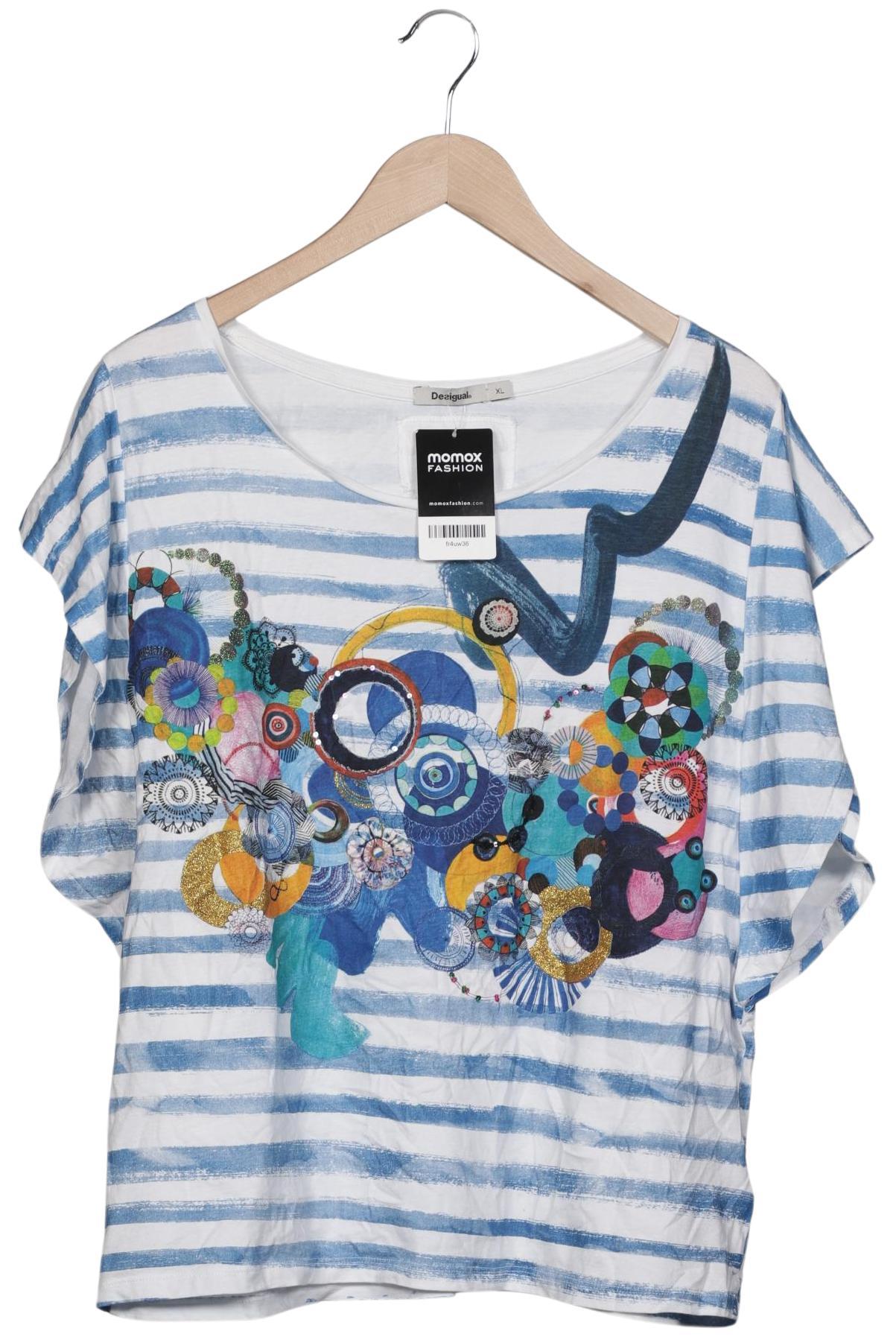 

Desigual Damen T-Shirt, mehrfarbig, Gr. 44
