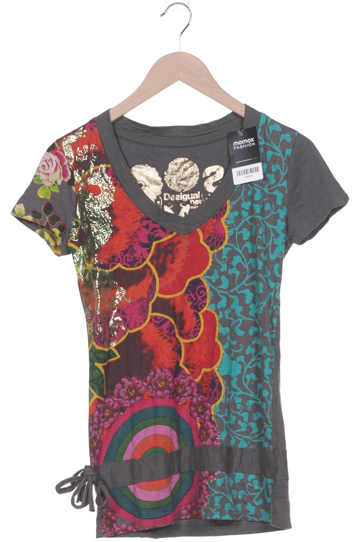 

Desigual Damen T-Shirt, mehrfarbig, Gr. 38