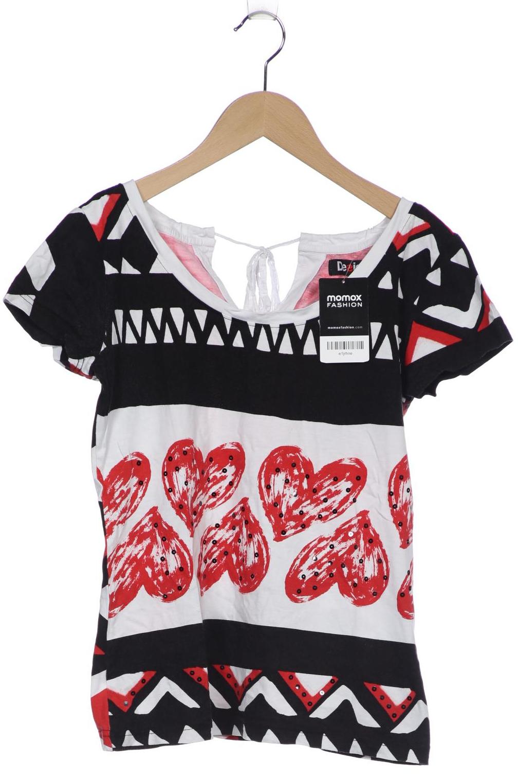 

Desigual Damen T-Shirt, schwarz, Gr. 38