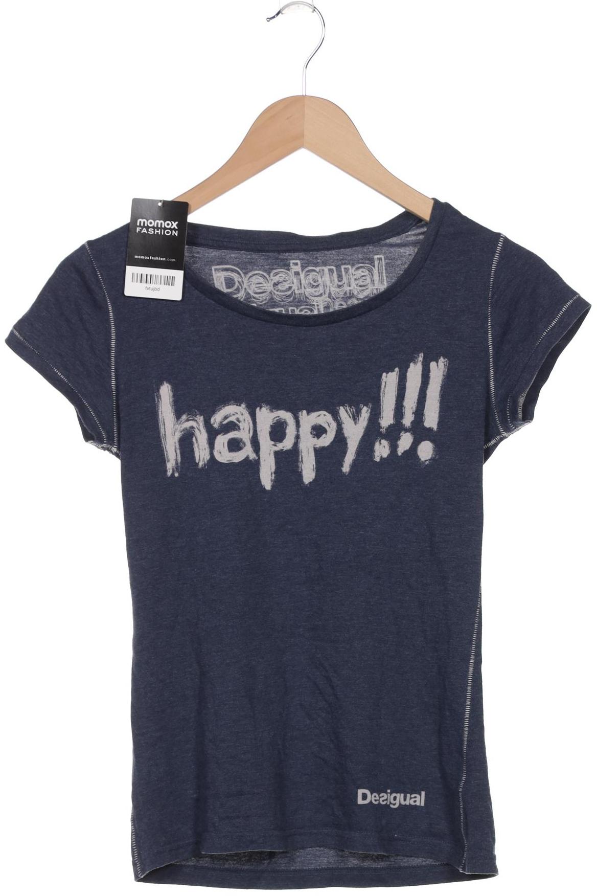

Desigual Damen T-Shirt, marineblau, Gr. 38