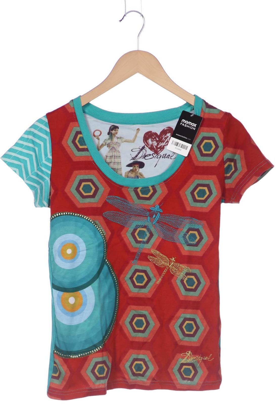 

Desigual Damen T-Shirt, mehrfarbig, Gr. 36