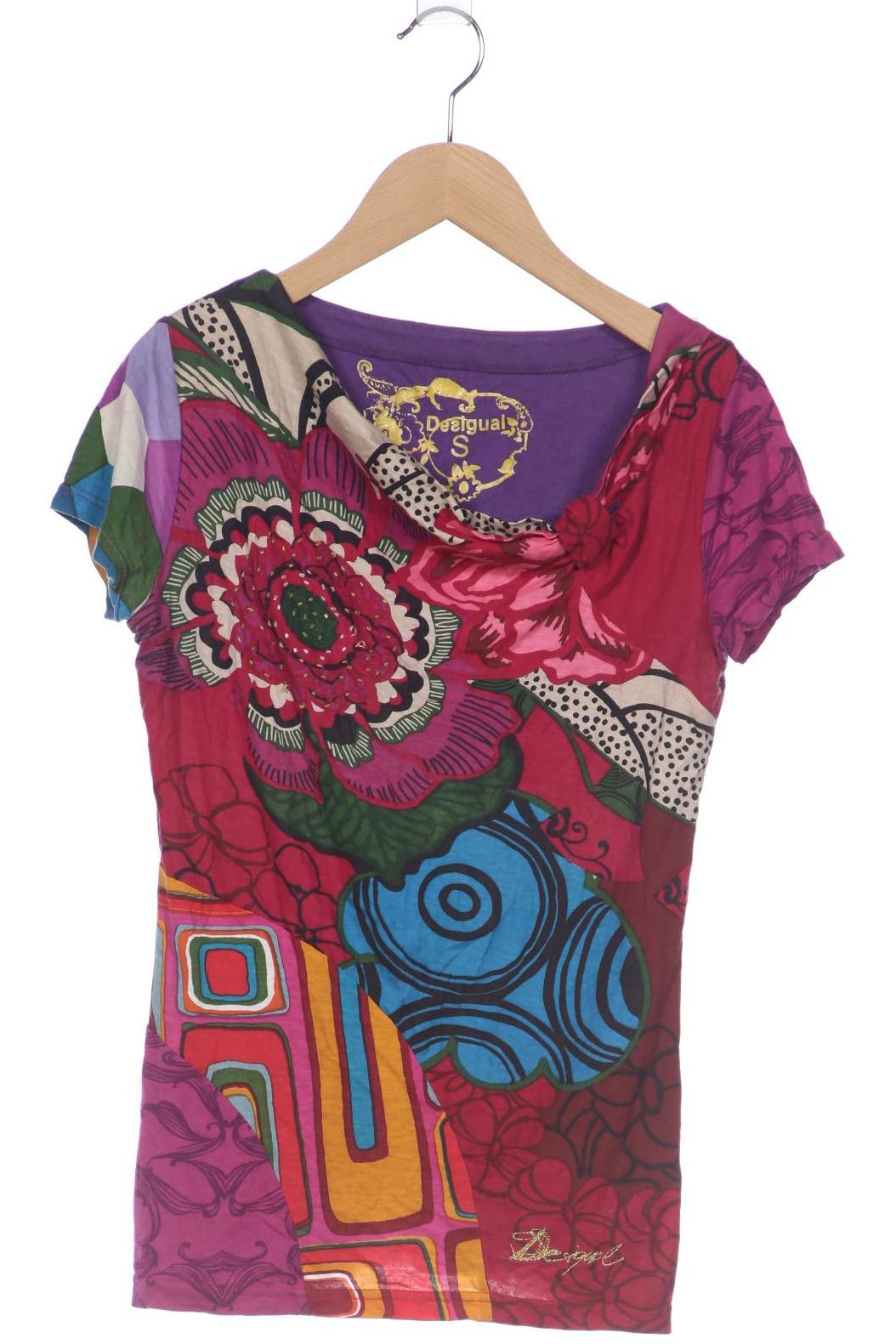 

Desigual Damen T-Shirt, flieder, Gr. 36