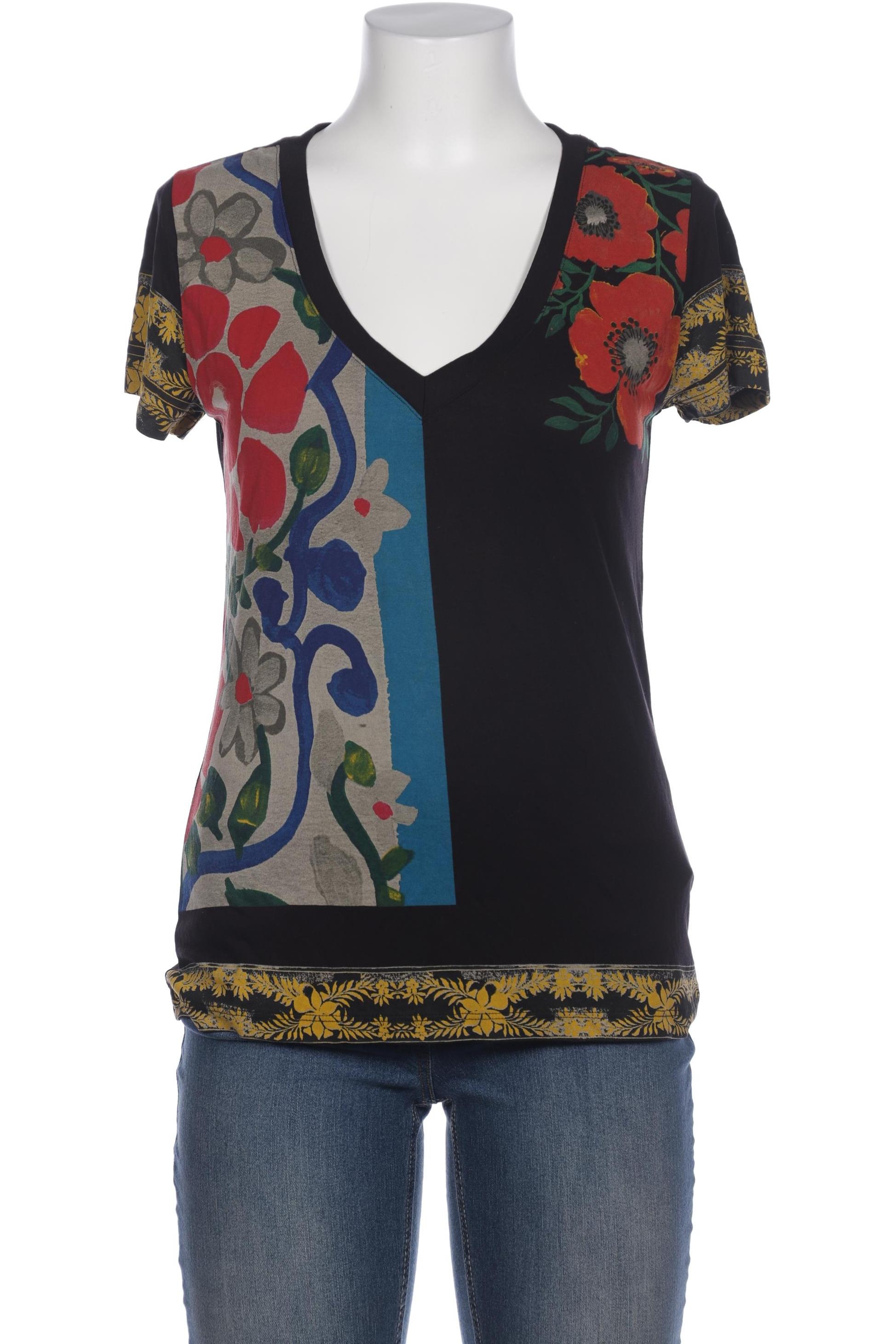 

Desigual Damen T-Shirt, schwarz, Gr. 36