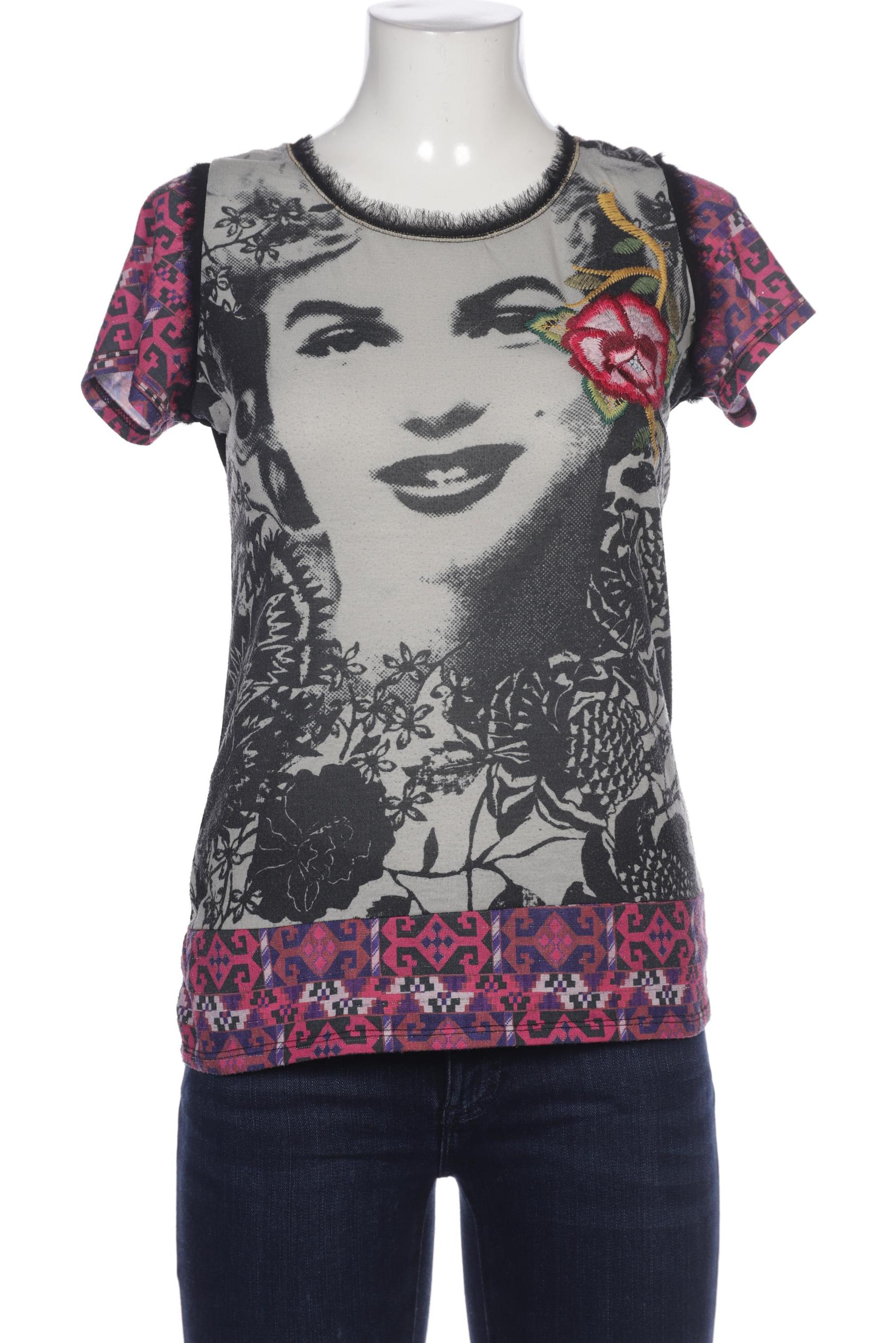 

Desigual Damen T-Shirt, mehrfarbig