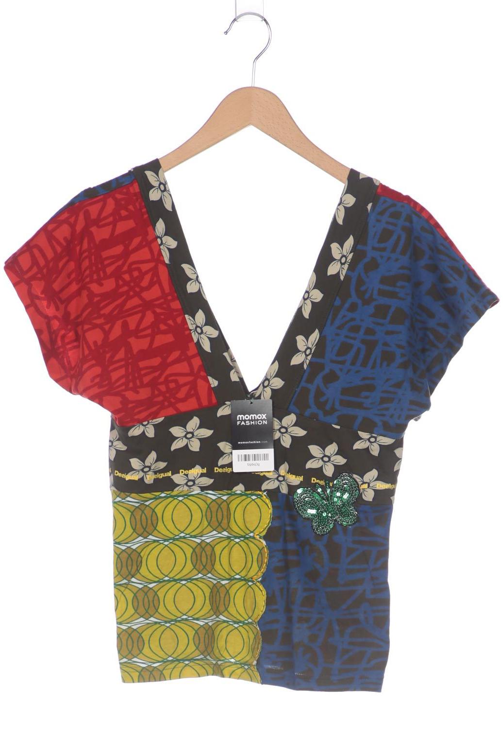 

Desigual Damen T-Shirt, mehrfarbig, Gr. 36