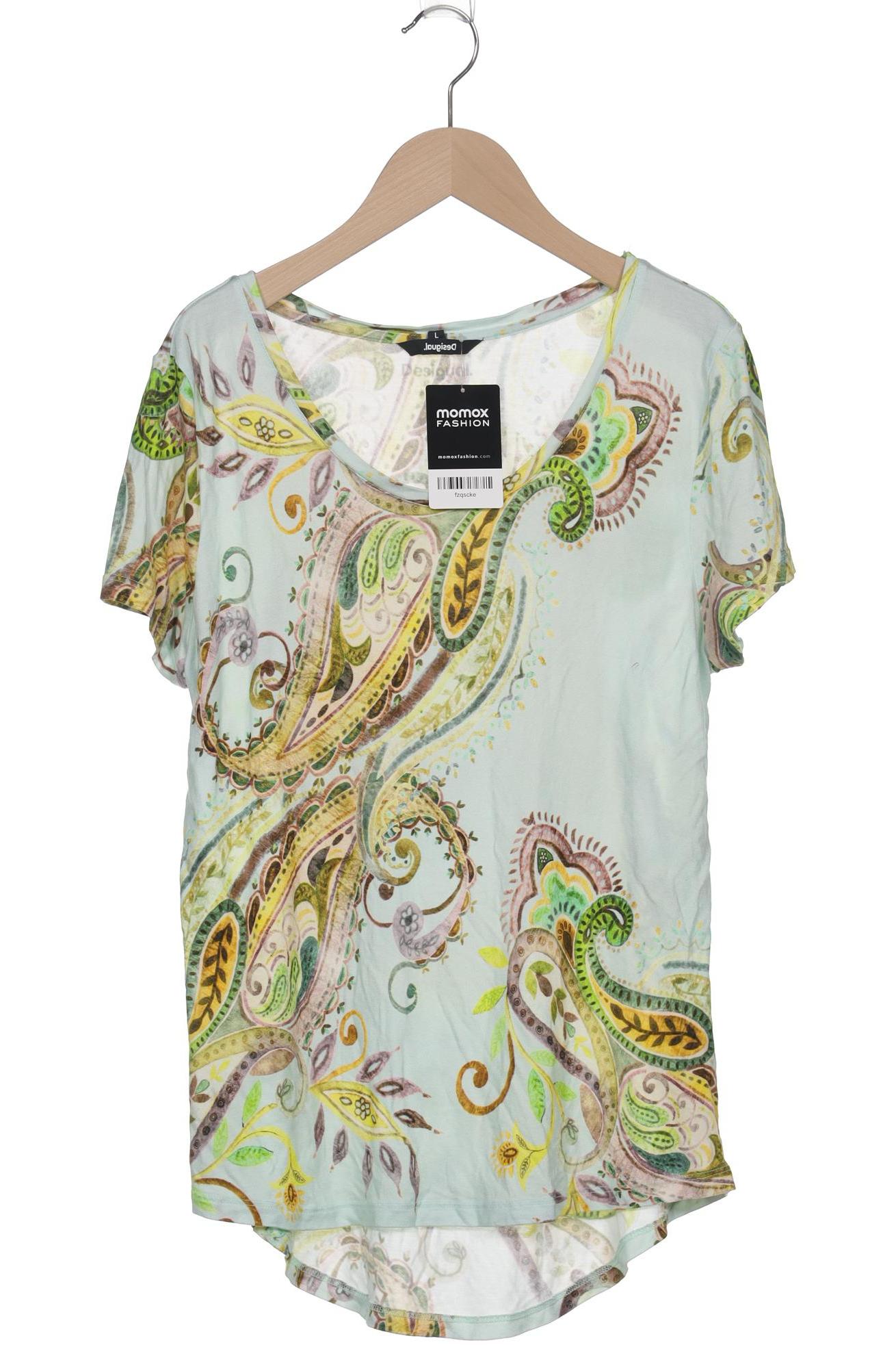 

Desigual Damen T-Shirt, blau, Gr. 42