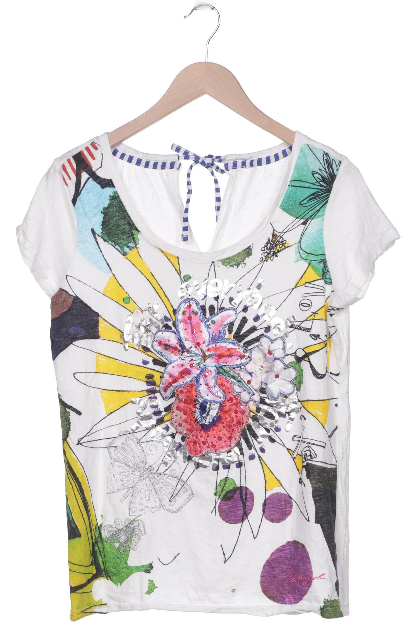 

Desigual Damen T-Shirt, weiß