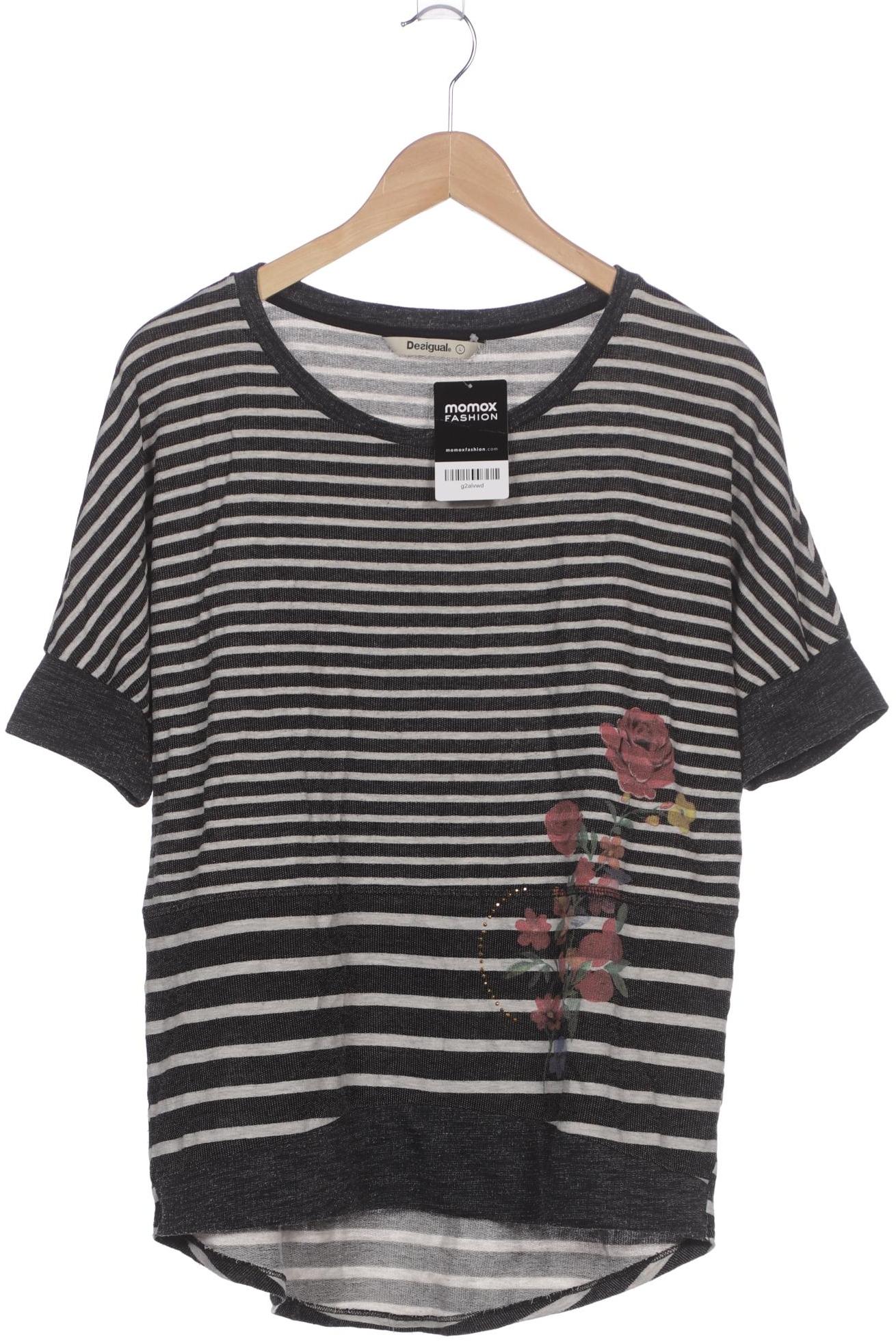 

Desigual Damen T-Shirt, grau, Gr. 42