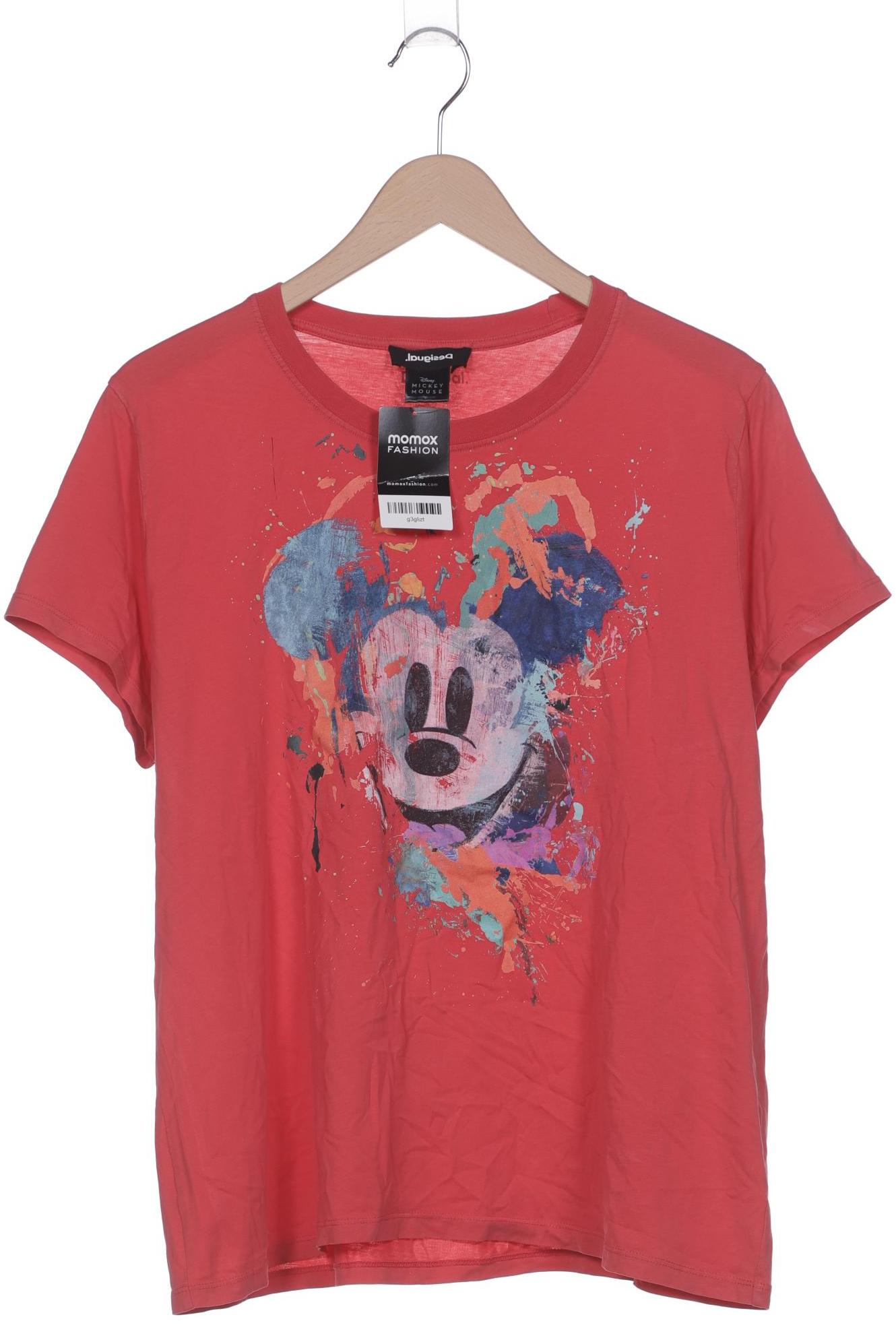

Desigual Damen T-Shirt, rot, Gr. 46