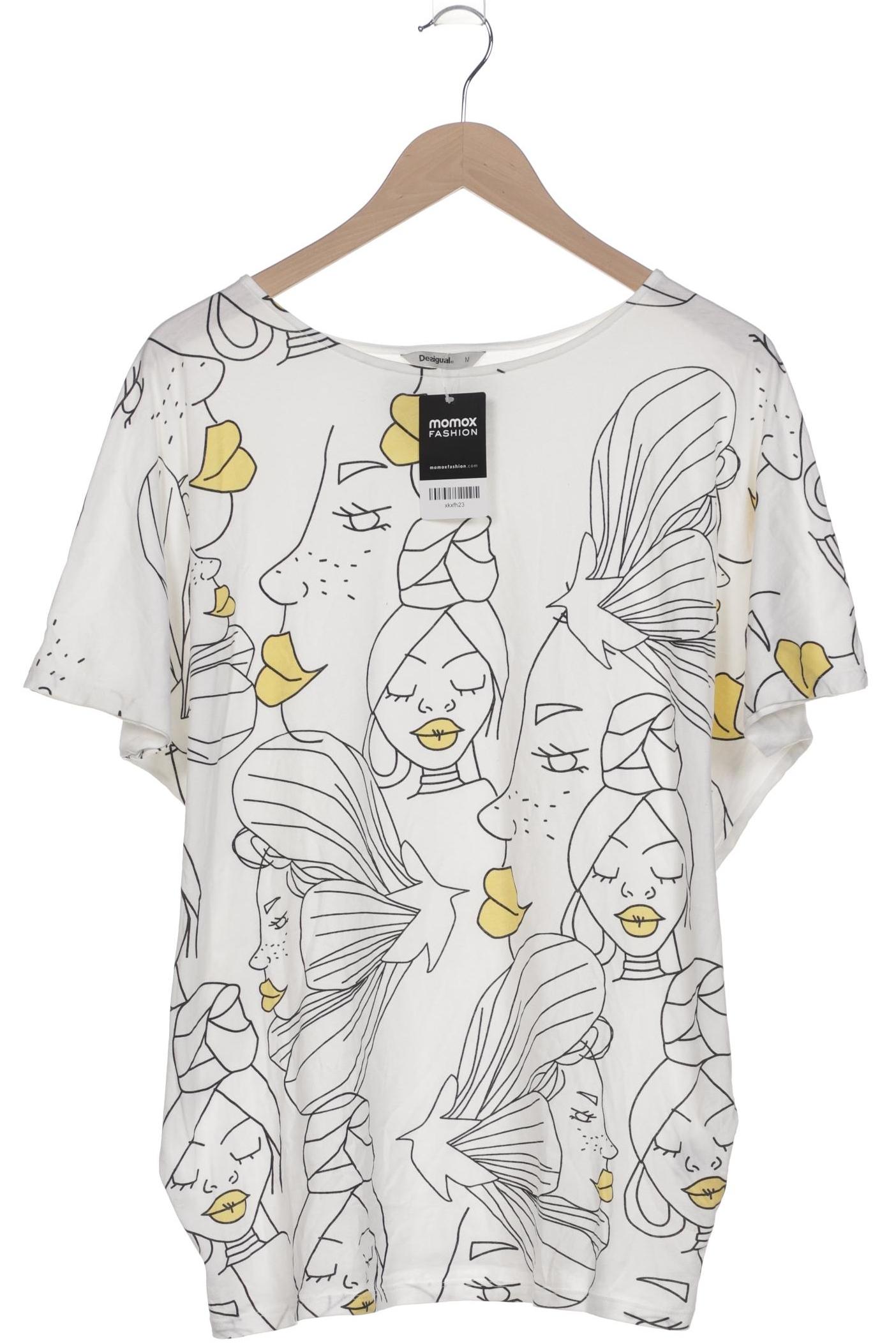 

Desigual Damen T-Shirt, weiß, Gr. 38